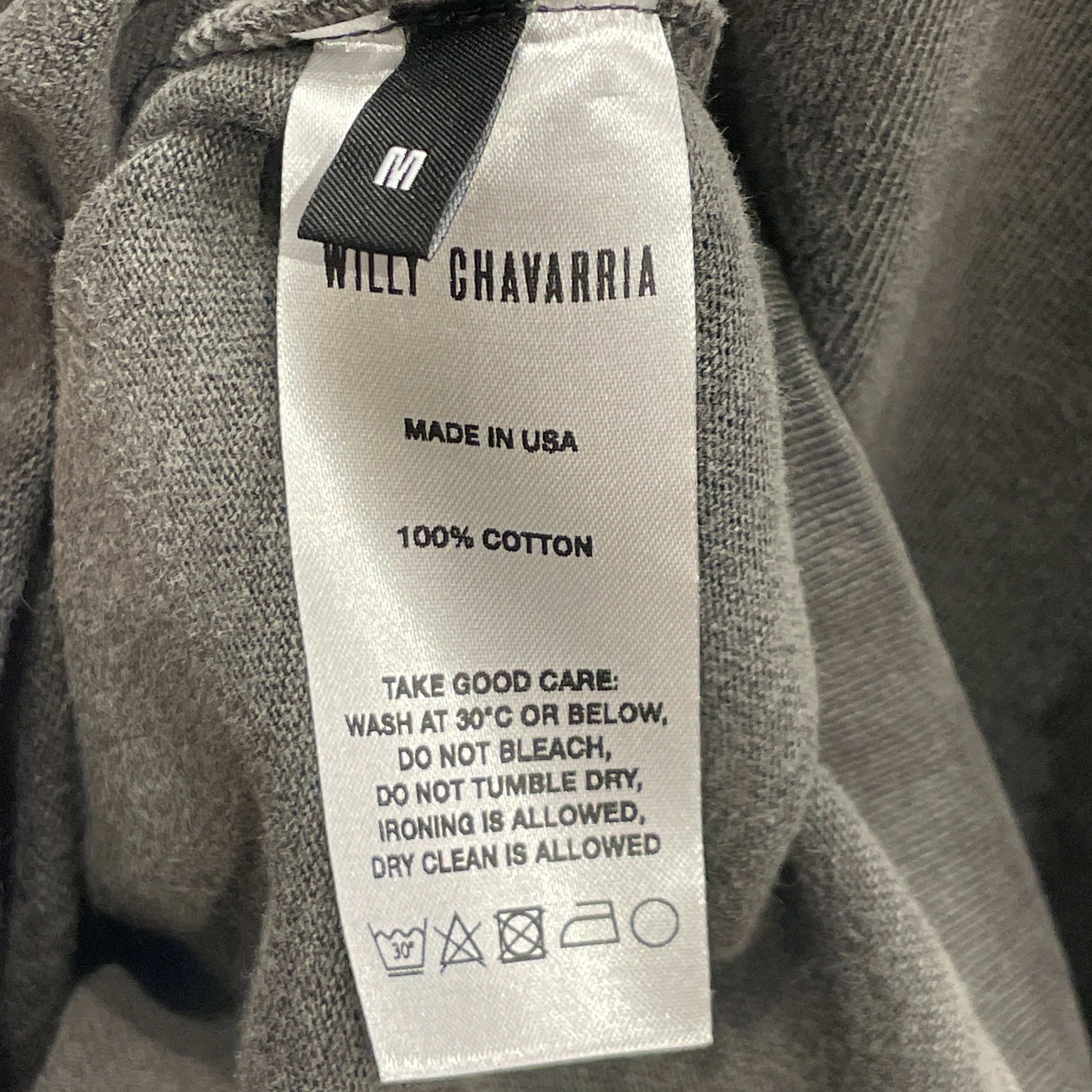 WILLY CHAVARRIA/T-Shirt/M/Cotton/GRY/All Over Print/SKI AMERICA TEE view 4