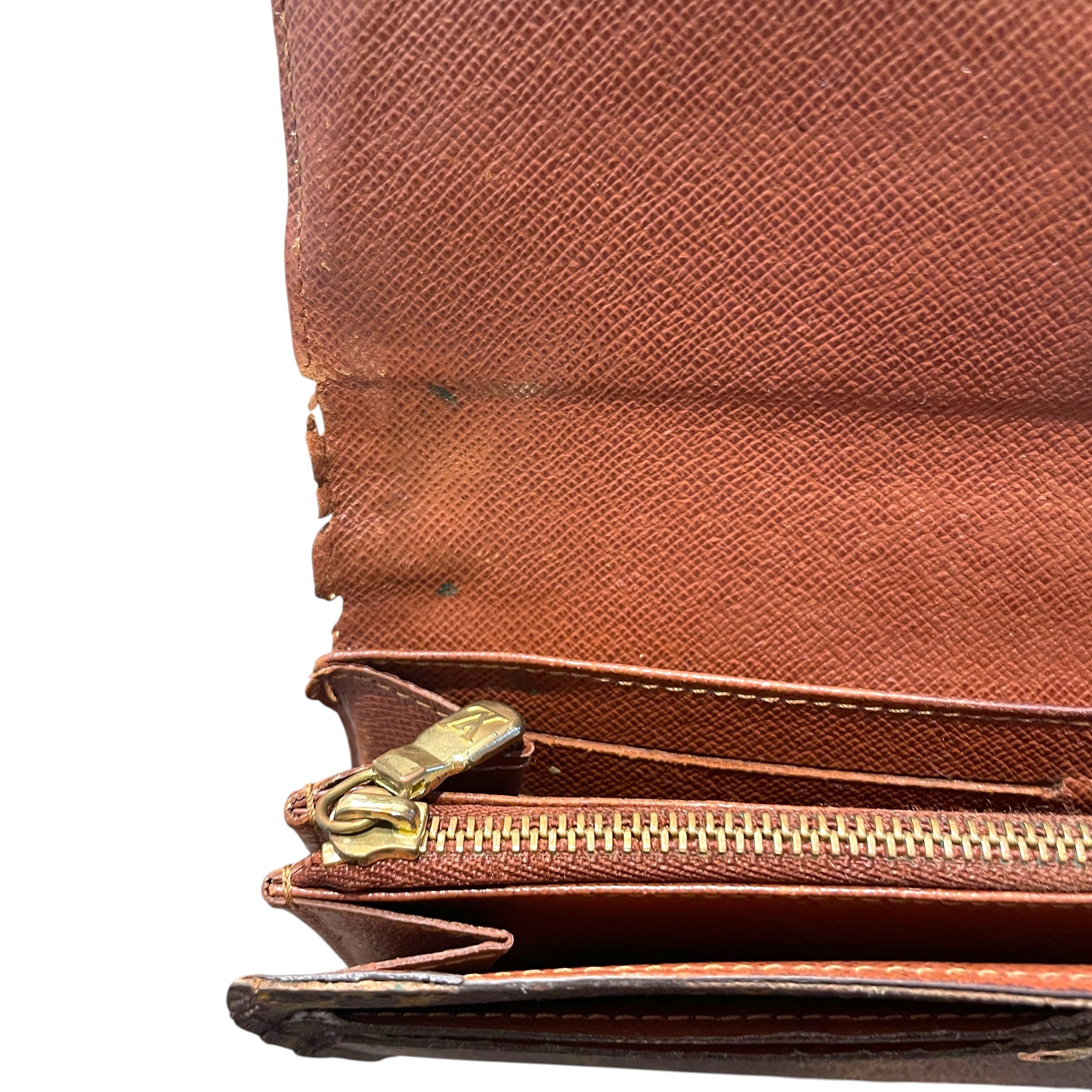 LOUIS VUITTON/Long Wallet/Monogram/Leather/BRW/L's/Monogram Sarah Wallet view 4