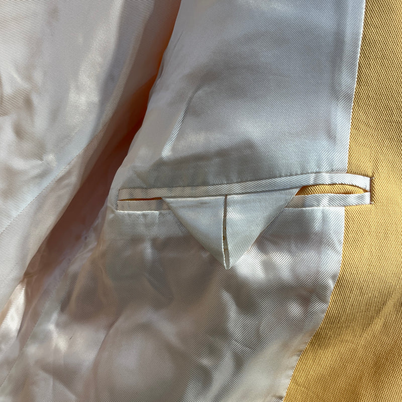 sandro/Tailored Jkt/34/Cotton/GLD/