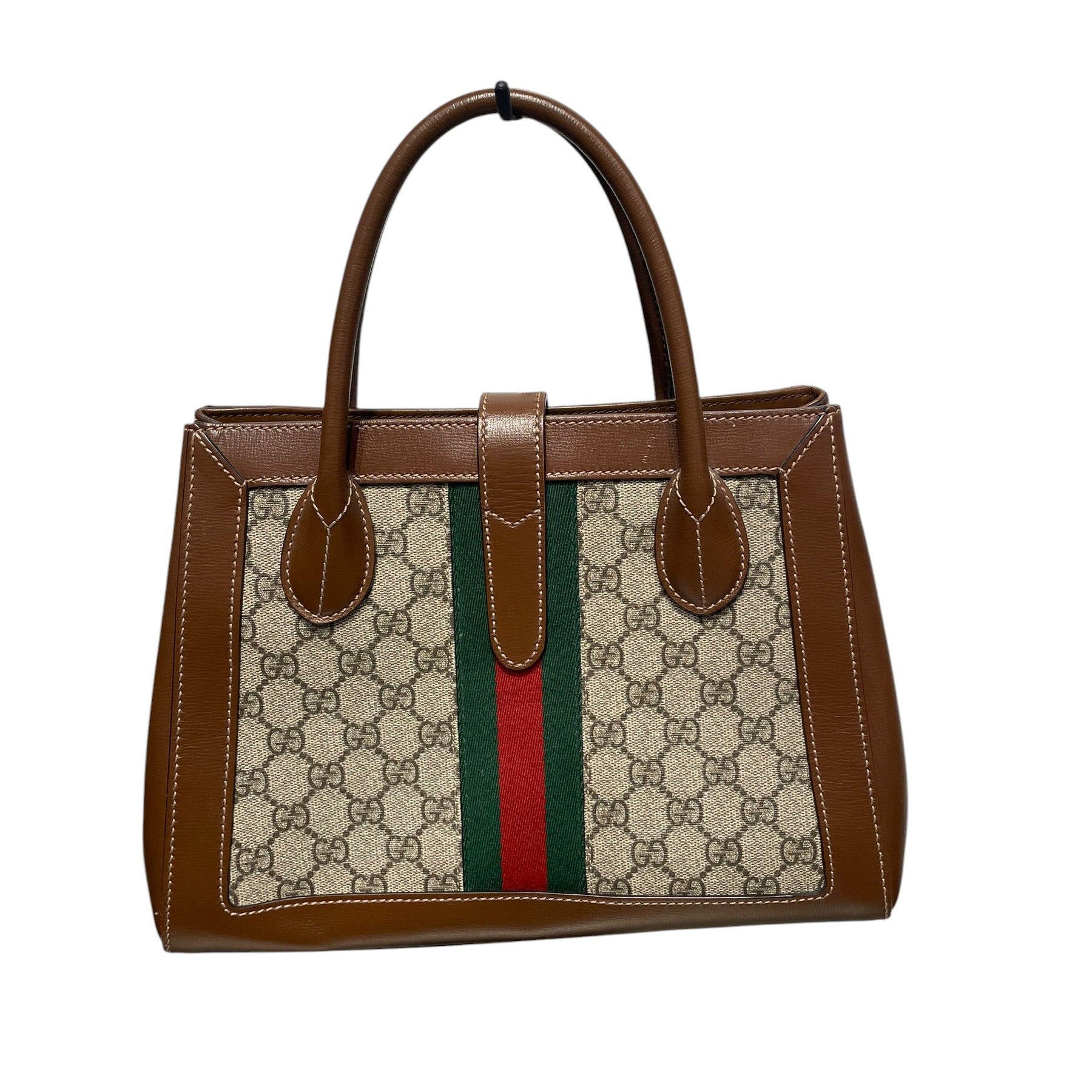 GUCCI/Hand Bag/Monogram/Leather/BRW/jackie 1961 med tote view 2