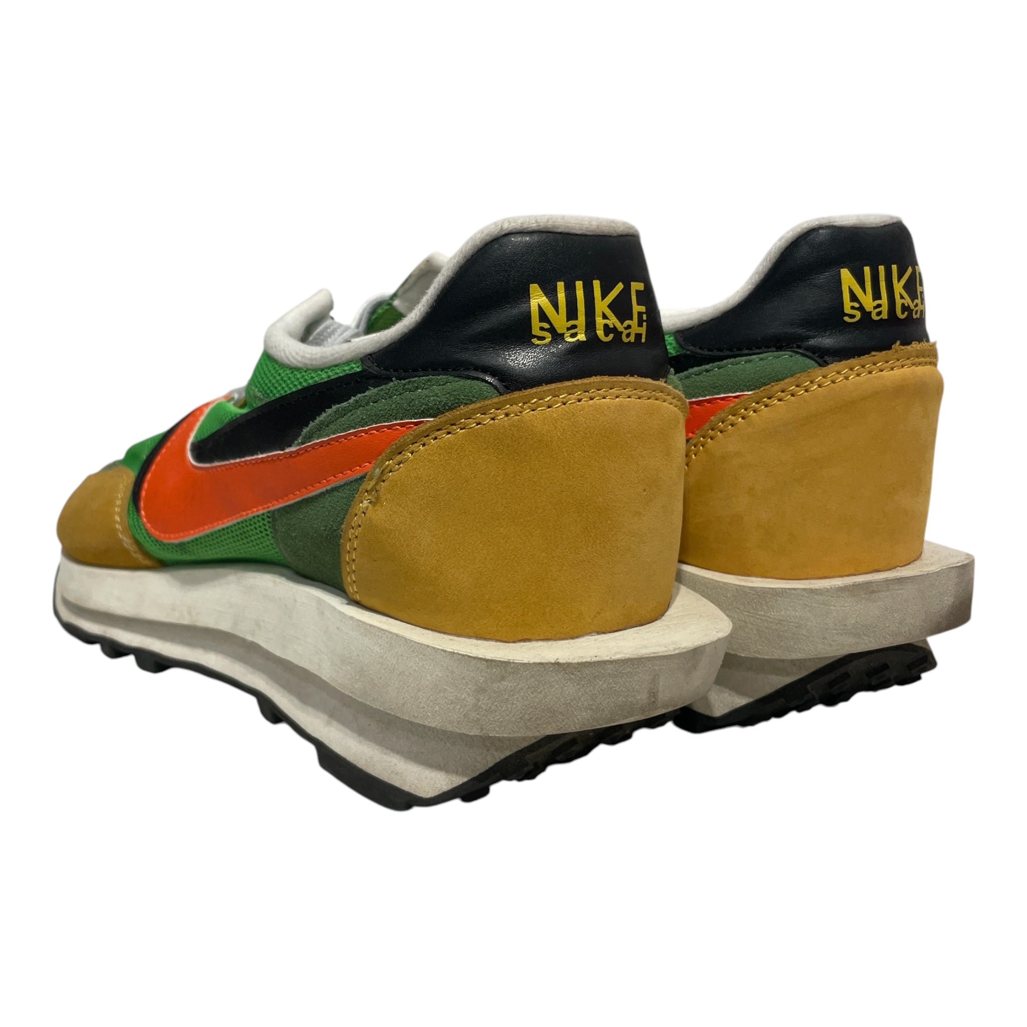 NIKE/Sacai/Low-Sneakers/US 12/Polyester/GRN/low top view 2