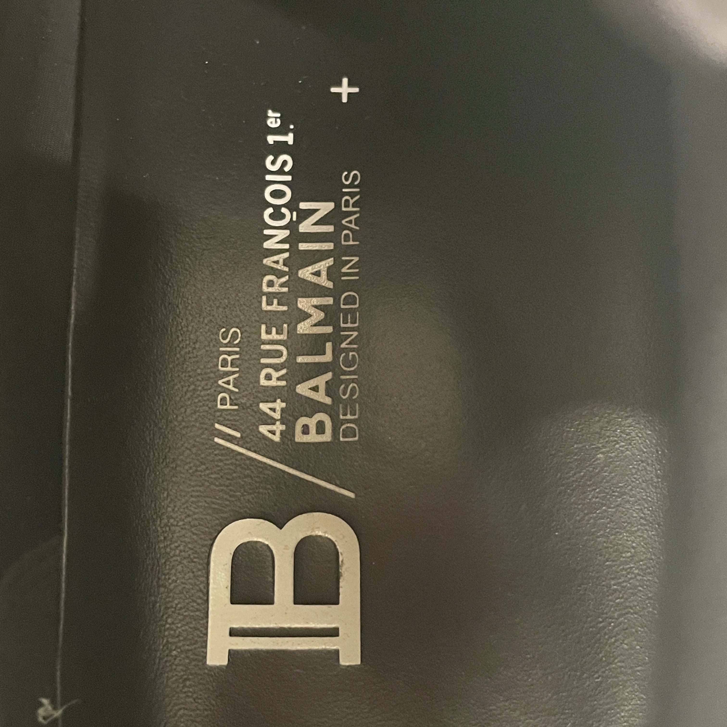 BALMAIN/Hi-Sneakers/US 11/Nylon/BLK/UNICORN CHUNKY view 5