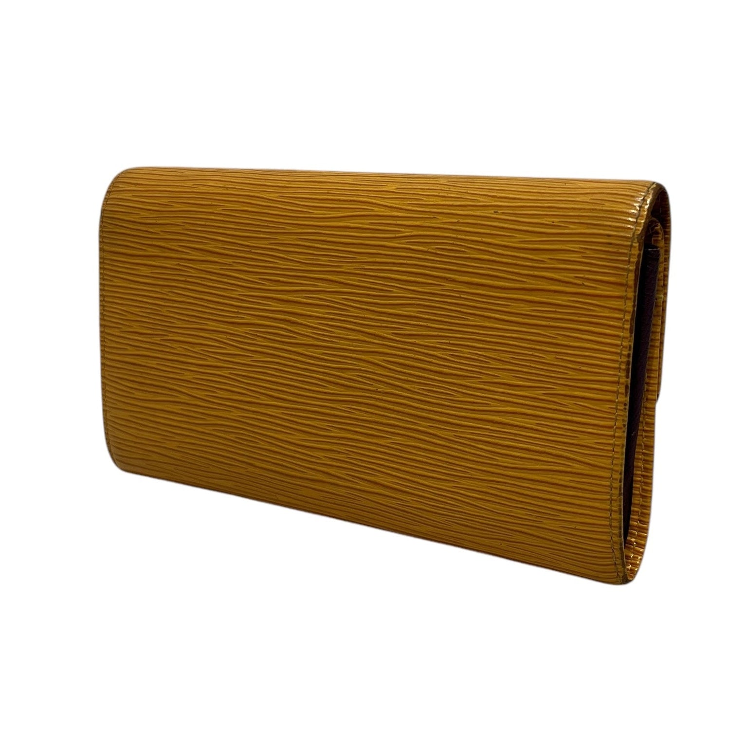 LOUIS VUITTON/Long Wallet/OS/Leather/YEL/EPI LEATHER view 2