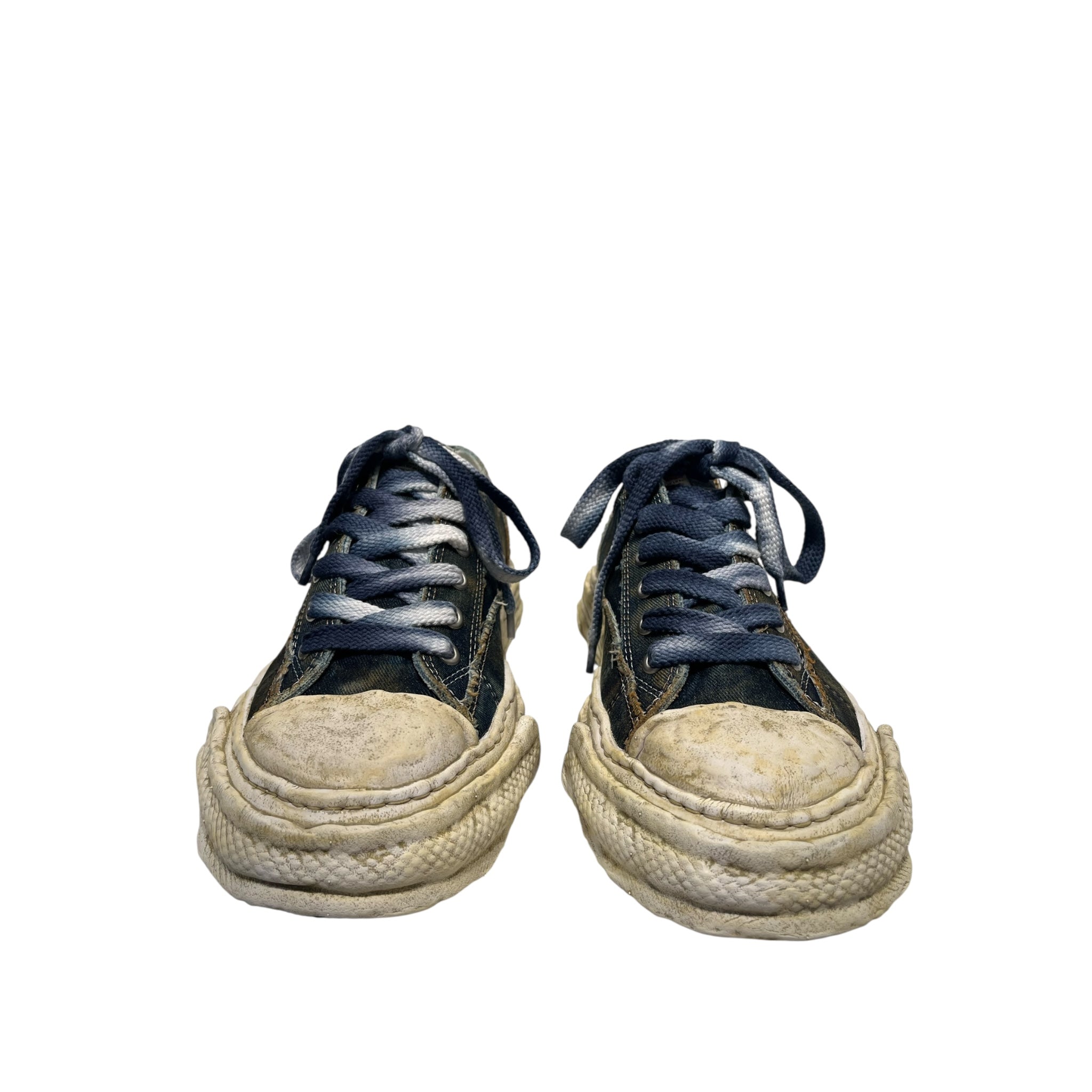 MIHARA YASUHIRO/Low-Sneakers/EU 44/Denim/BLU/Denim used look view 4