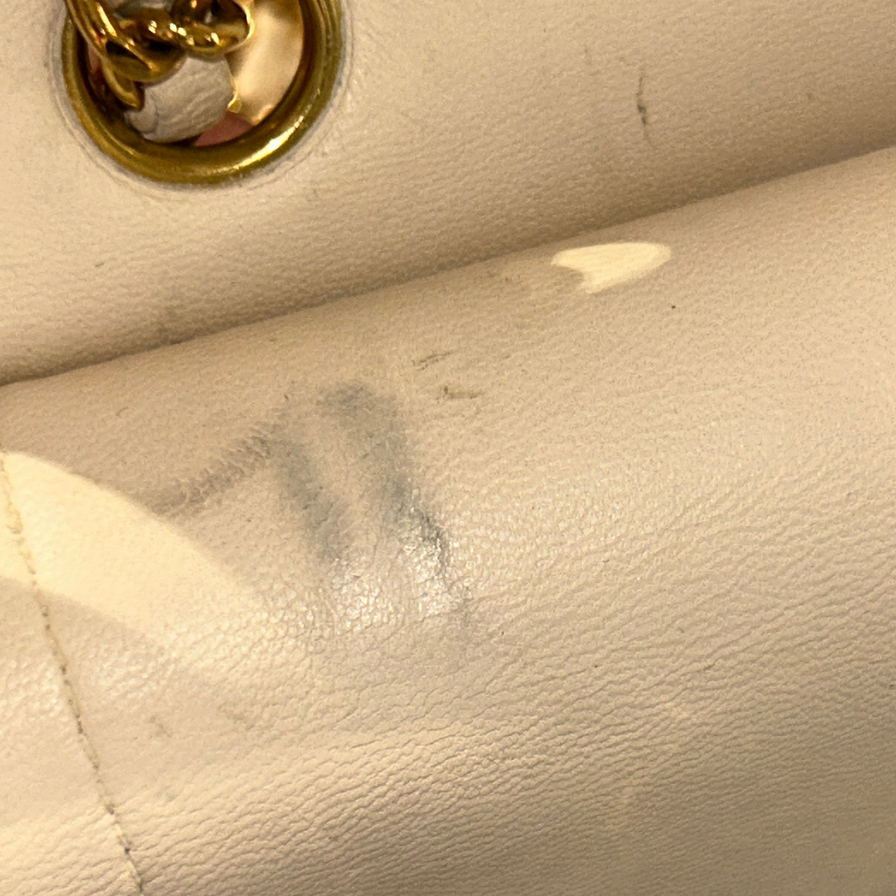 CHANEL/Bag/Leather/CRM/SMALL DOUBLE FLAP BAG view 8