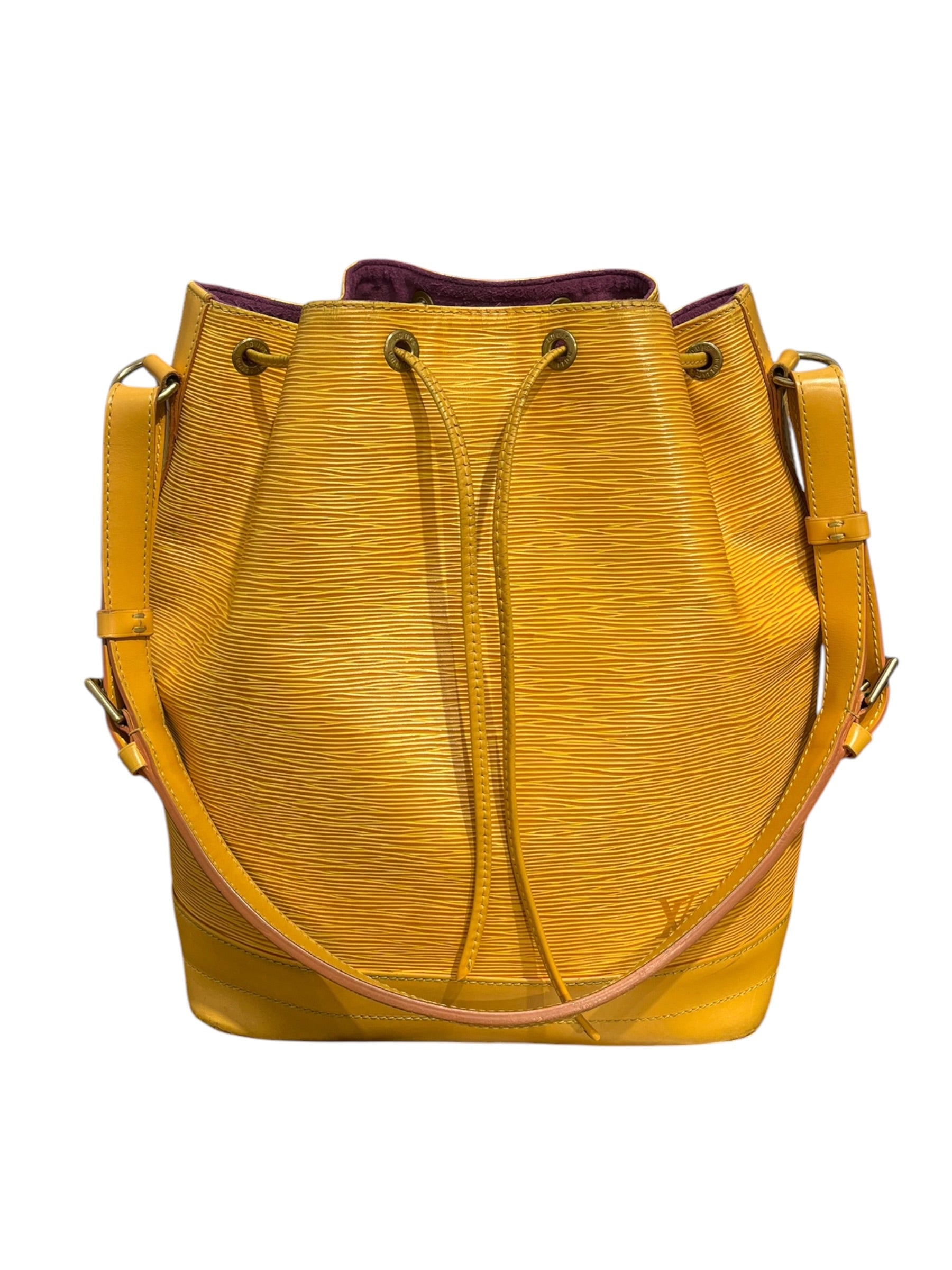 LOUIS VUITTON/Hand Bag/Leather/YEL/EPIEATHER view 1