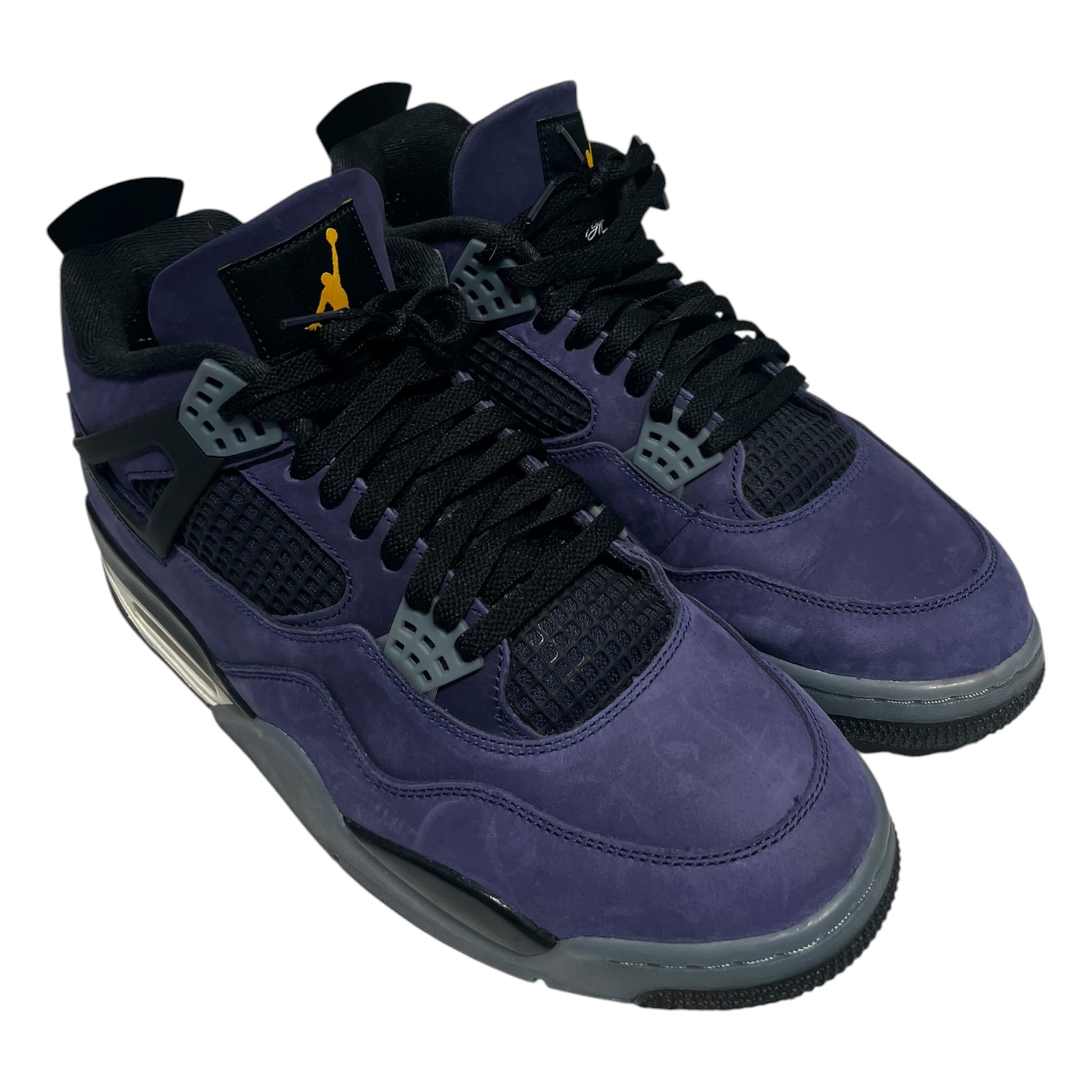 NIKE/AIR JORDAN 4 RETRO/Hi-Sneakers/US 12/Suede/PPL/FV5029-500 view 1