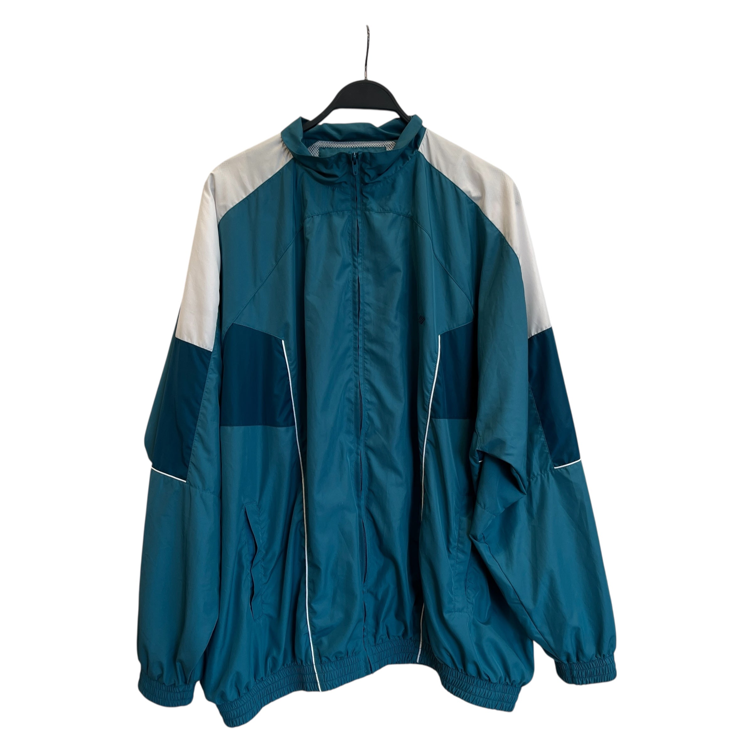 MARTINE ROSE/Track Jkt/XL/Nylon/GRN/Oversize/COLOR BLOCK WINDBREAKER view 1