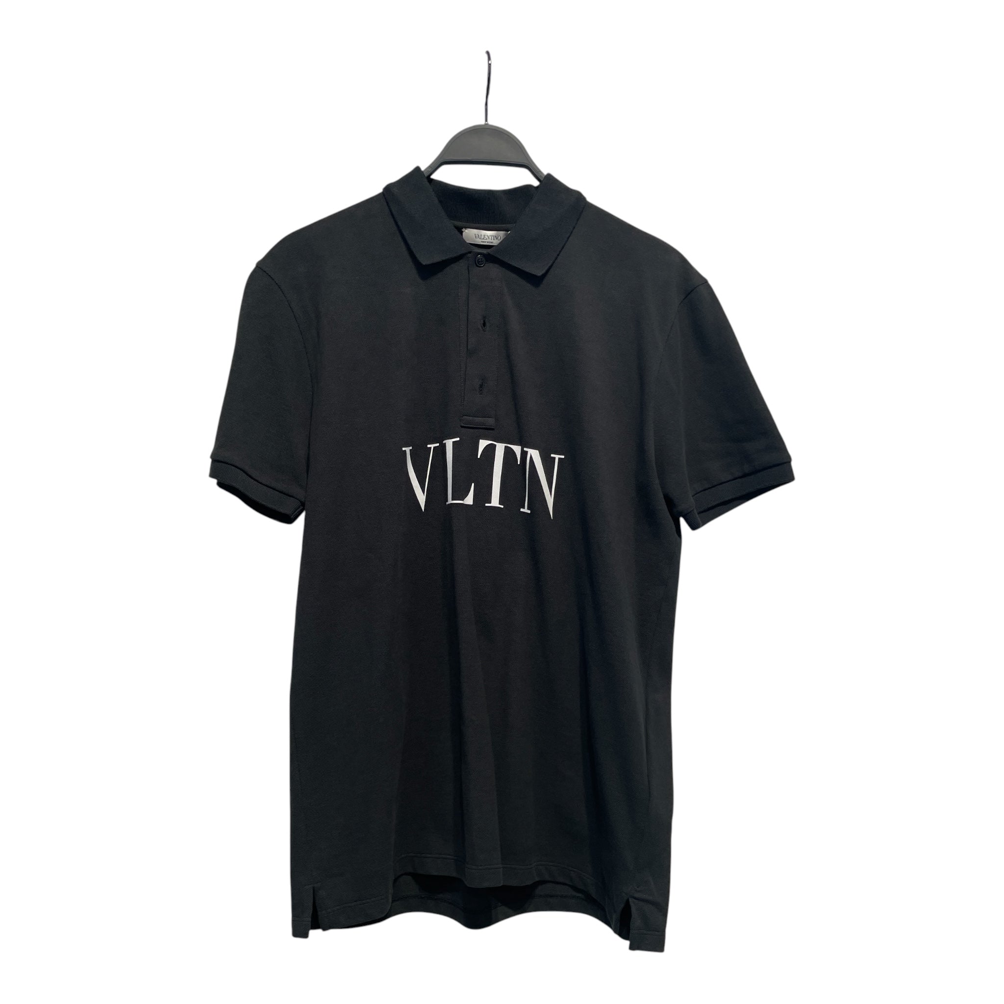VALENTINO/Polo Shirt/L/Cotton/BLK/VLTN view 1