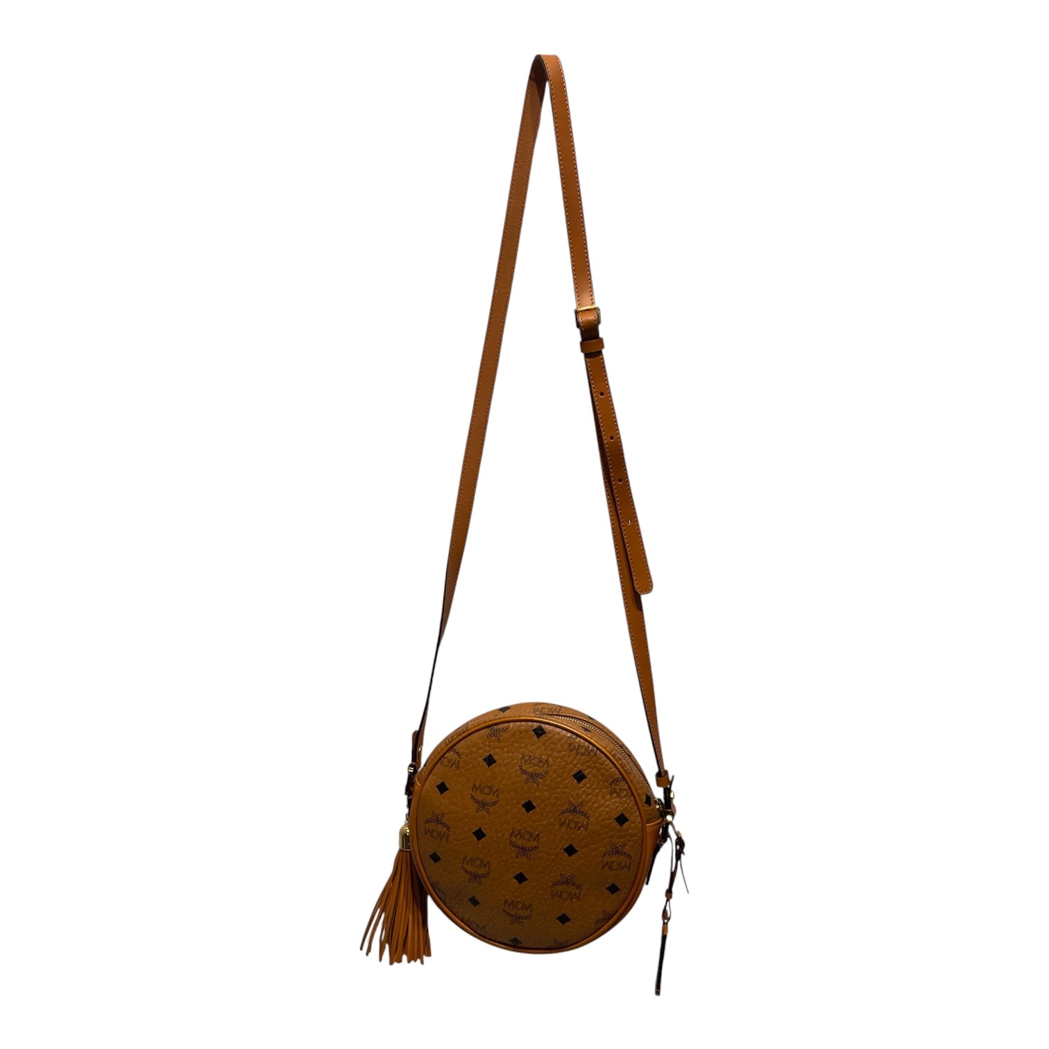 MCM/Bag/Monogram/Leather/CML/MCM Vintage Round Bag view 2