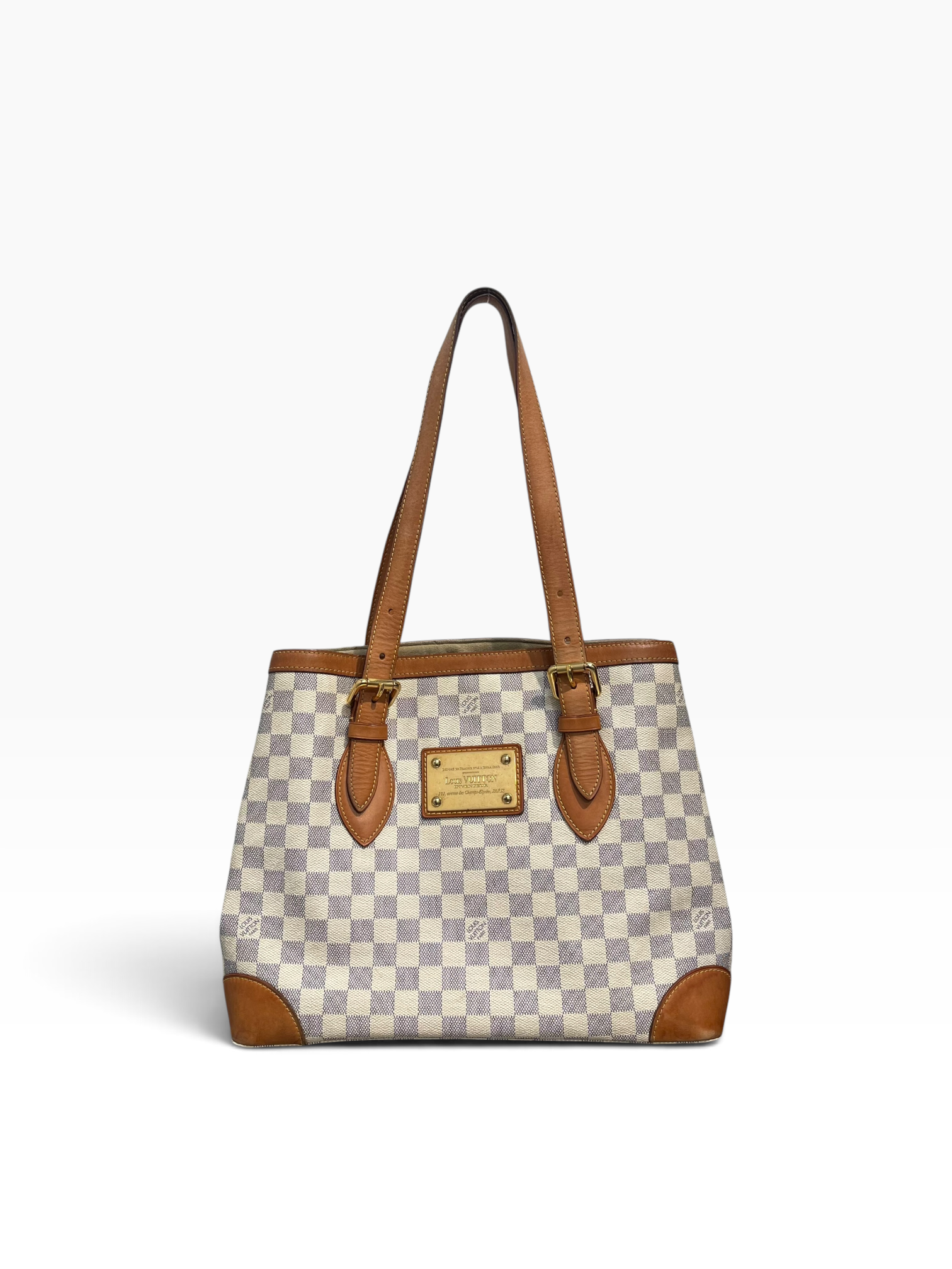 LOUIS VUITTON/Tote Bag/Monogram/WHT/GREY DAMIER view 1