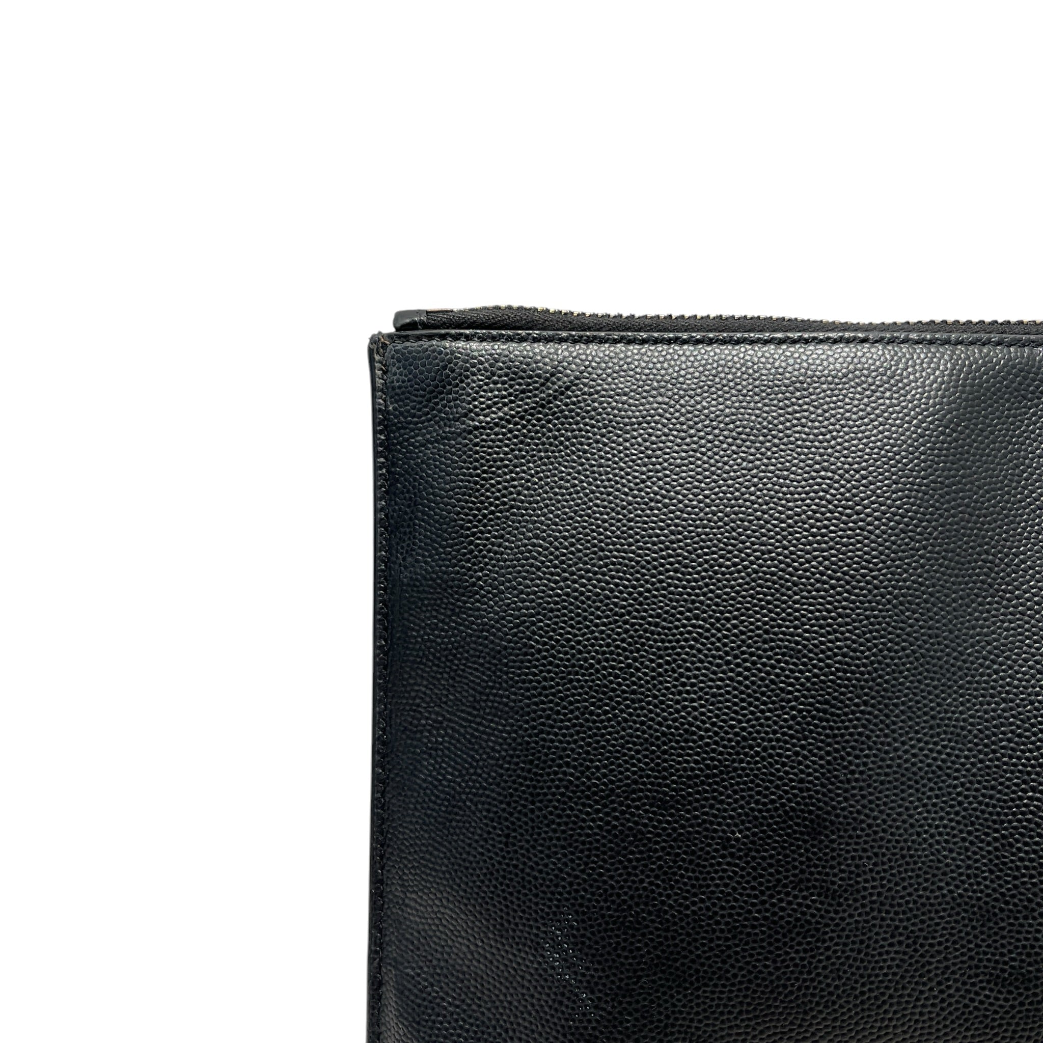 SAINT LAURENT/Pouch/Leather/BLK/PORTFOLIO LARGE 2024 view 11