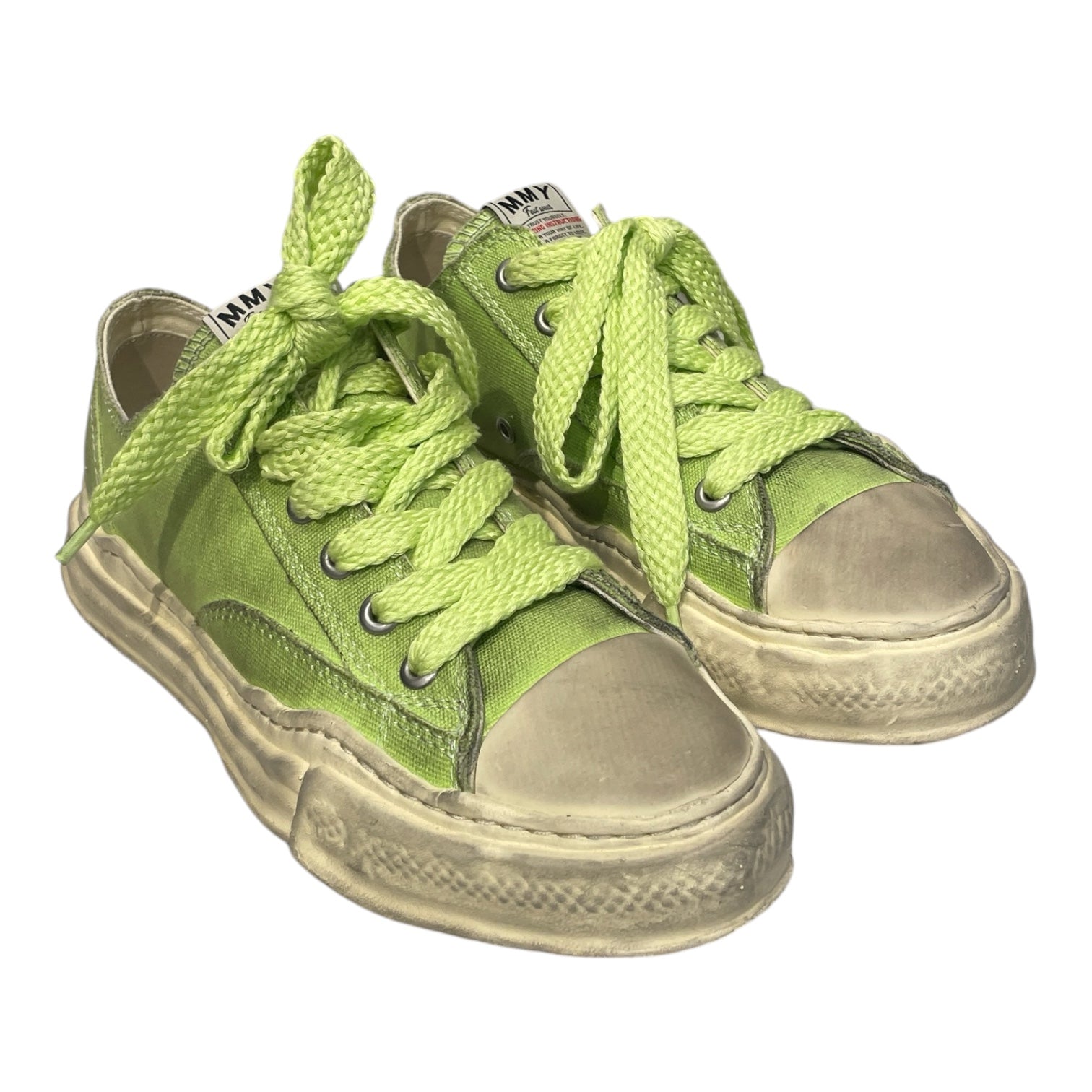 MIHARA YASUHIRO/Low-Sneakers/EU 42/Cotton/GRN/MOLDED SOLE SNEAKER view 1