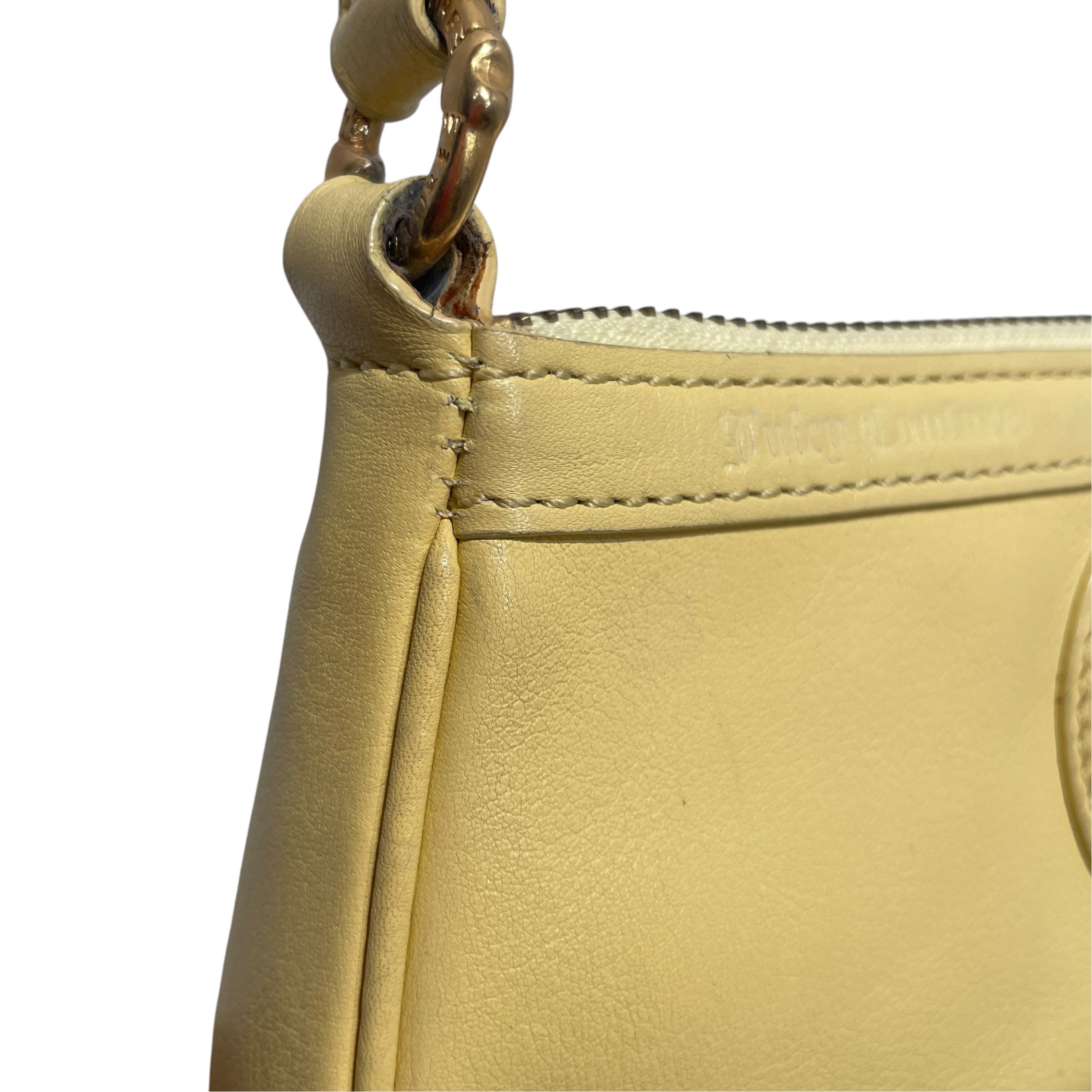 JUICY COUTURE/Hand Bag/Leather/YEL/Heart J Butter Bag view 7