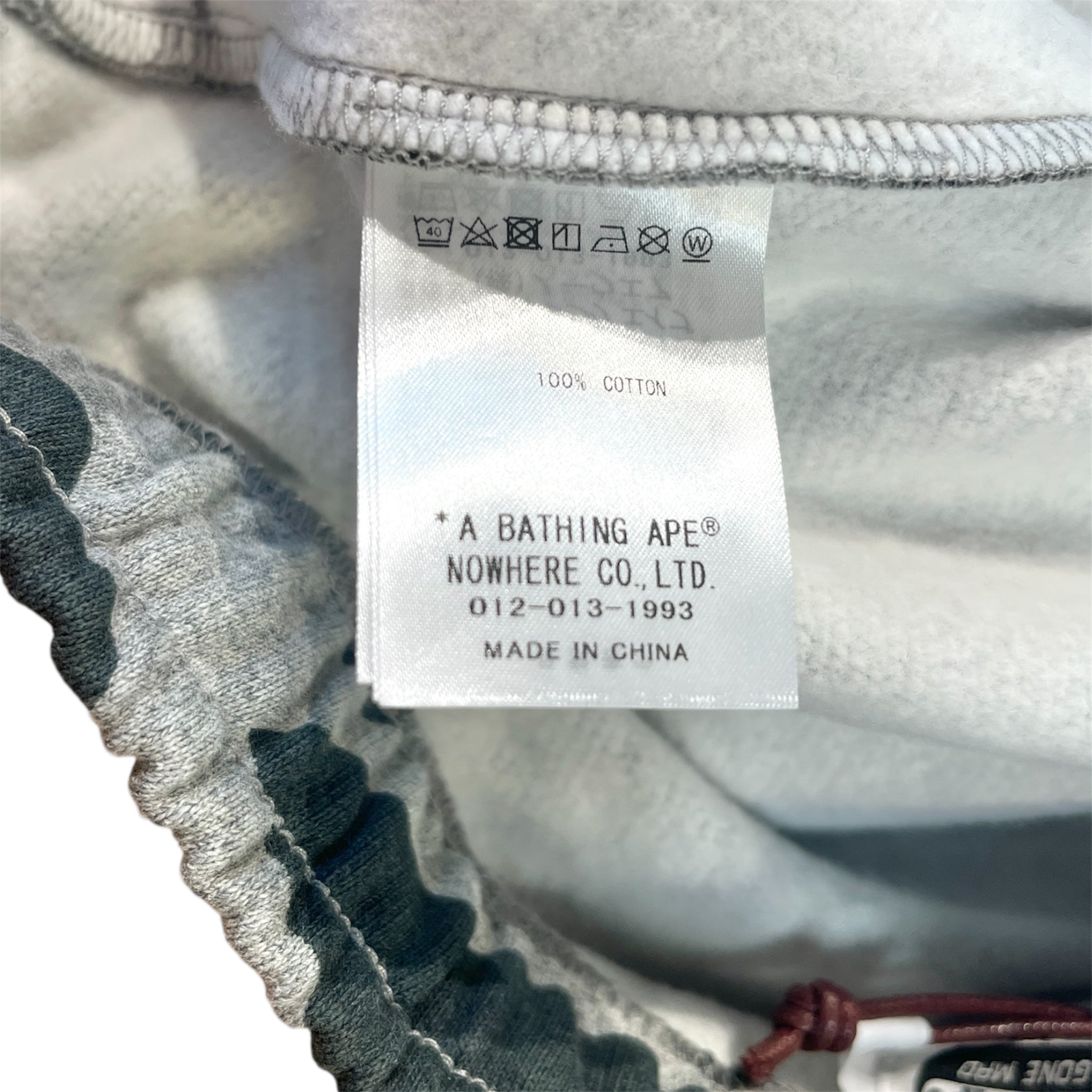 A BATHING APE/Pants/M/Cotton/GRY/Camouflage/JOGGER view 4