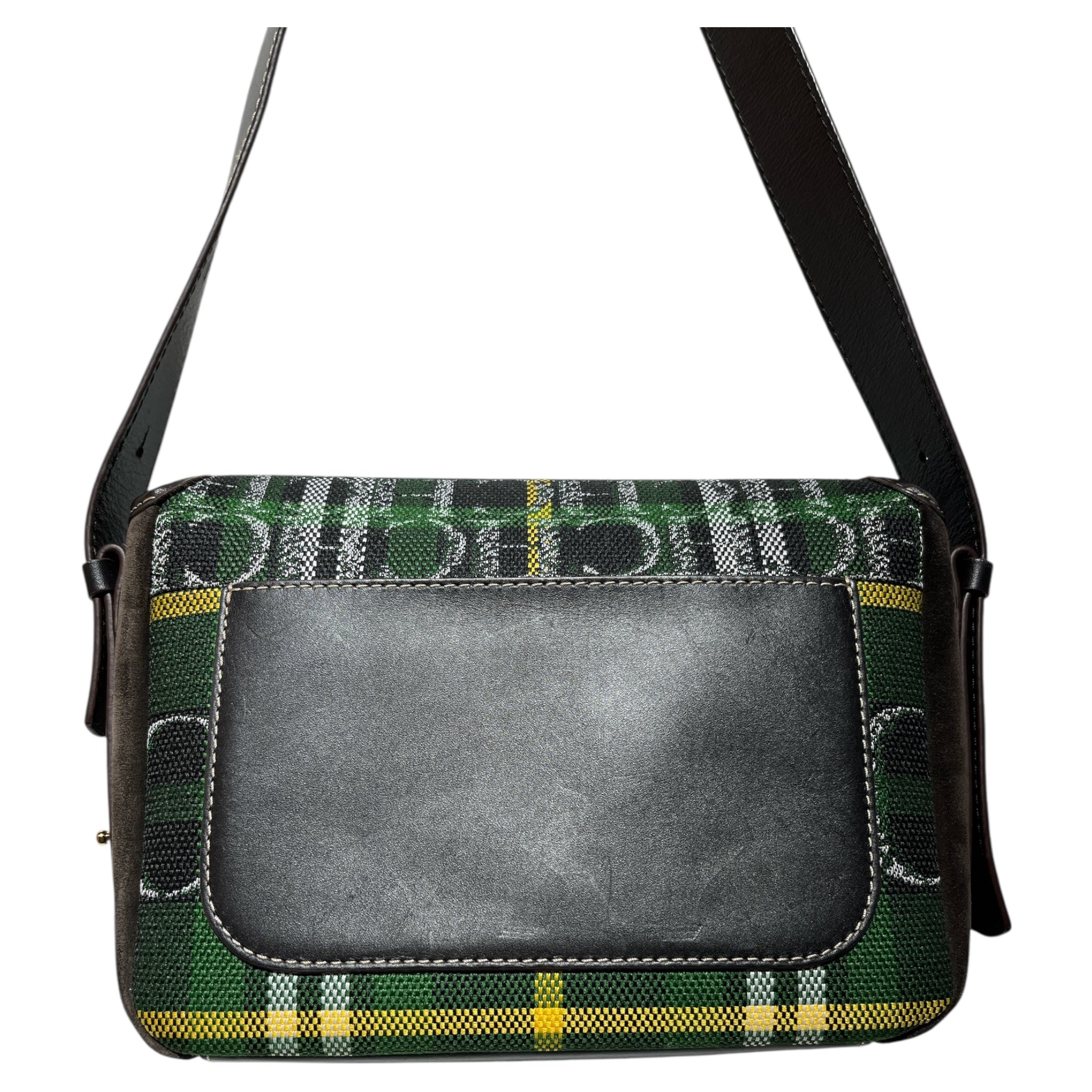 CAROLINA HERRERA/Cross Body Bag/M/Hombre Check/GRN/ view 6
