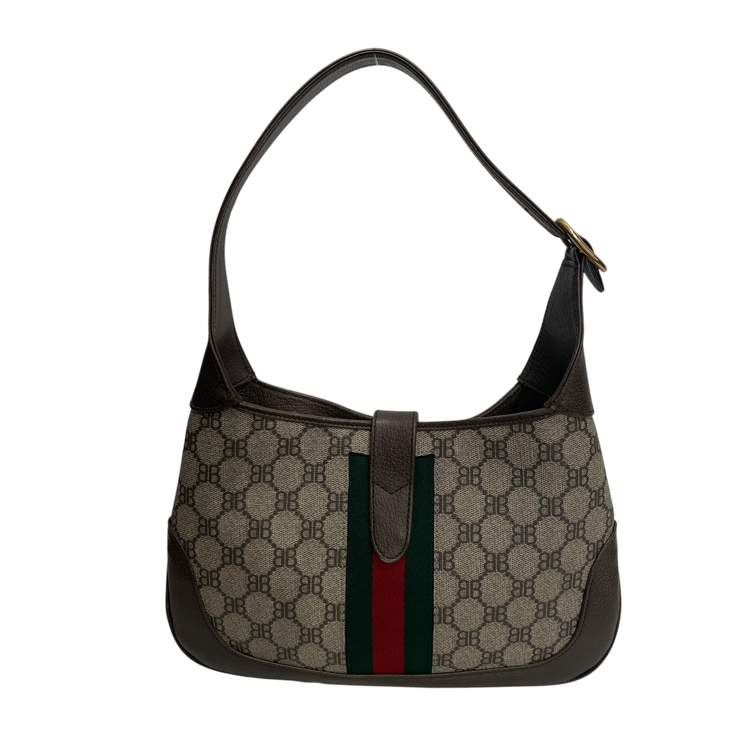 GUCCI/BALENCIAGA/Hand Bag/All Over Print/Leather/BRW/HACKER HOBO BAG view 2