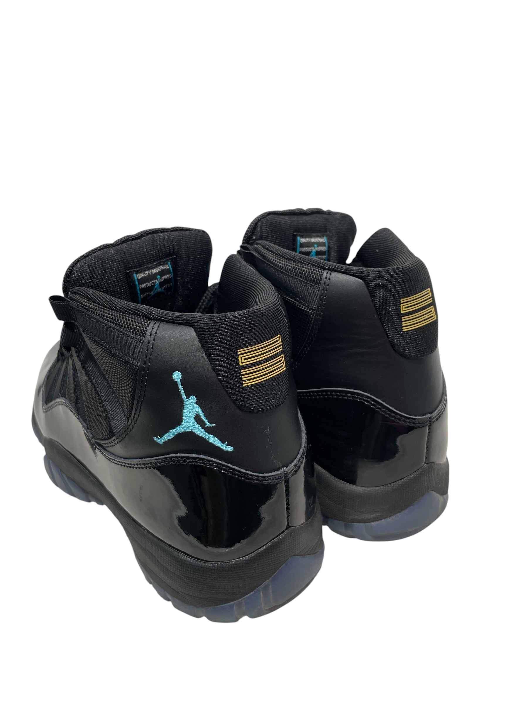 JORDAN BRAND/Hi-Sneakers/US 12/Cotton/BLK/GAMMAS view 2