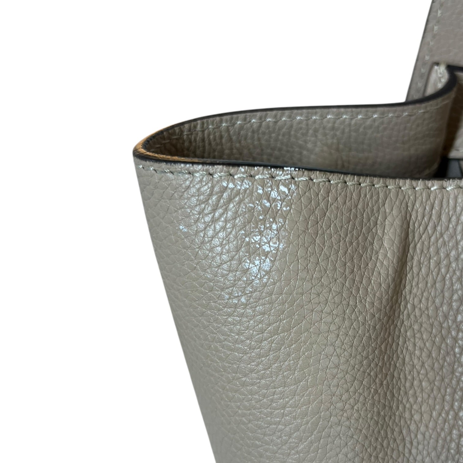 CELINE/Hand Bag/Leather/CML/LUGGAGE TOTE view 8
