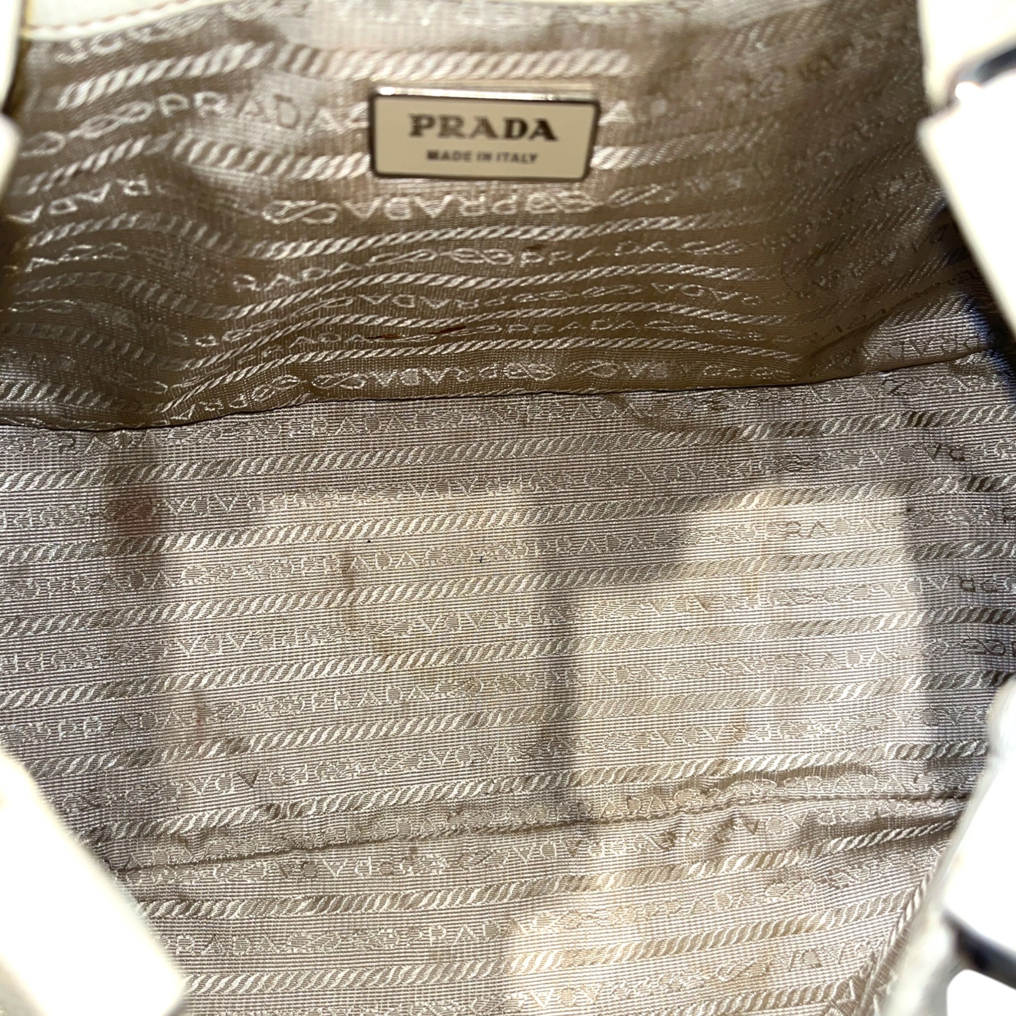 PRADA/Hand Bag/Leather/CRM/7 6 view 4