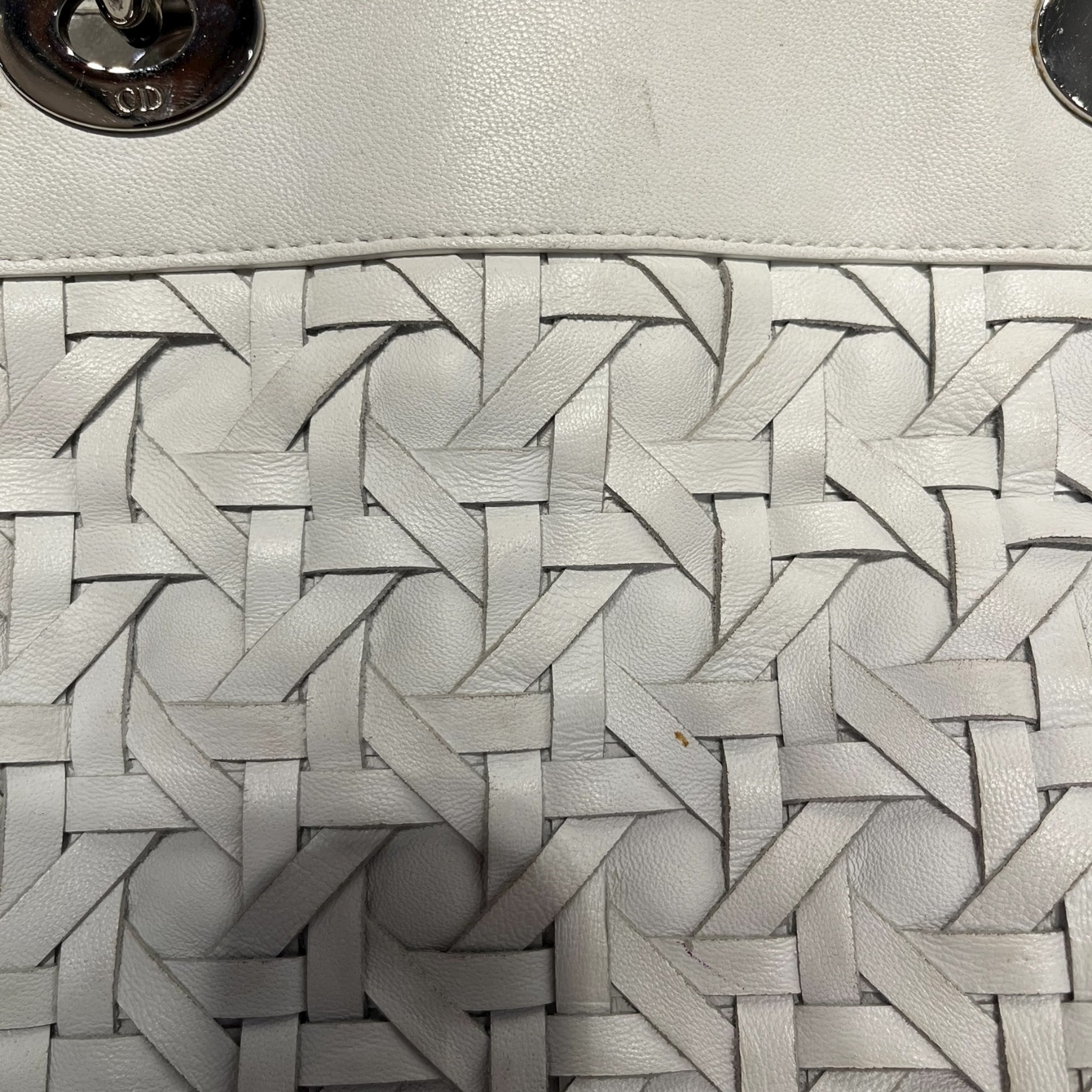 Christian Dior/Bag/Leather/WHT/ view 10