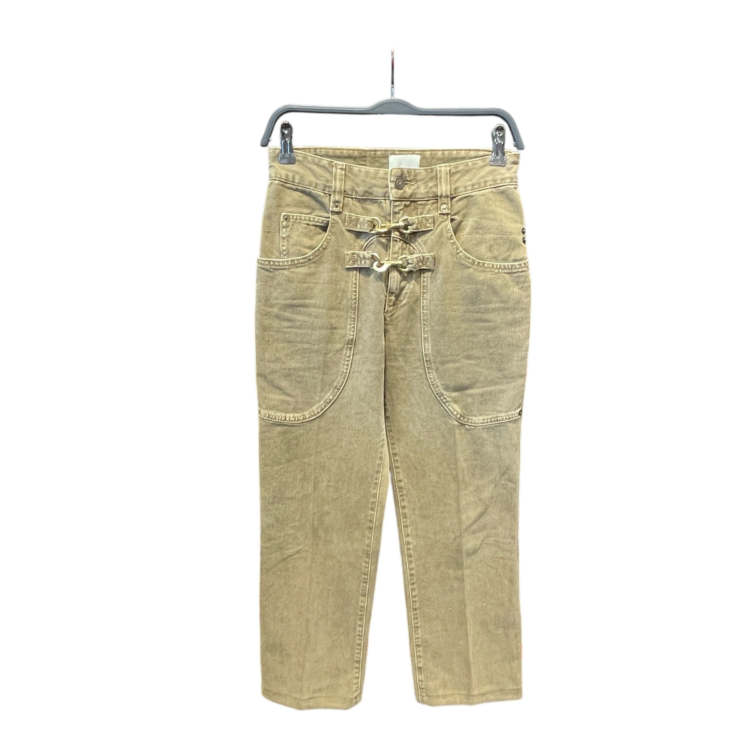 ISABEL MARANT/Bottoms/34/Denim/GRN/Brinley Buckle Jeans view 1