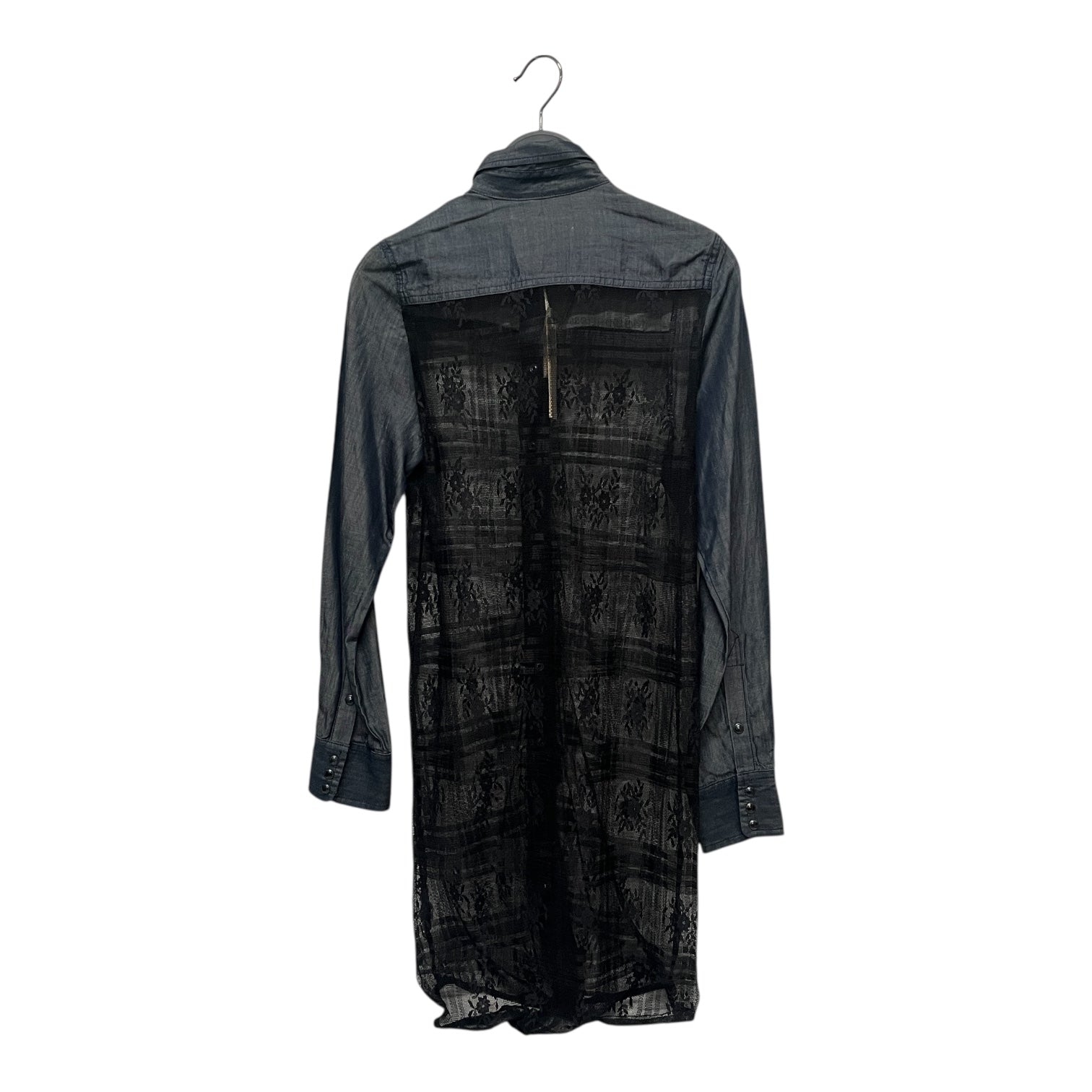 DIESEL/LS Shirt/XXS/Cotton/IDG/LACE BNWT view 2