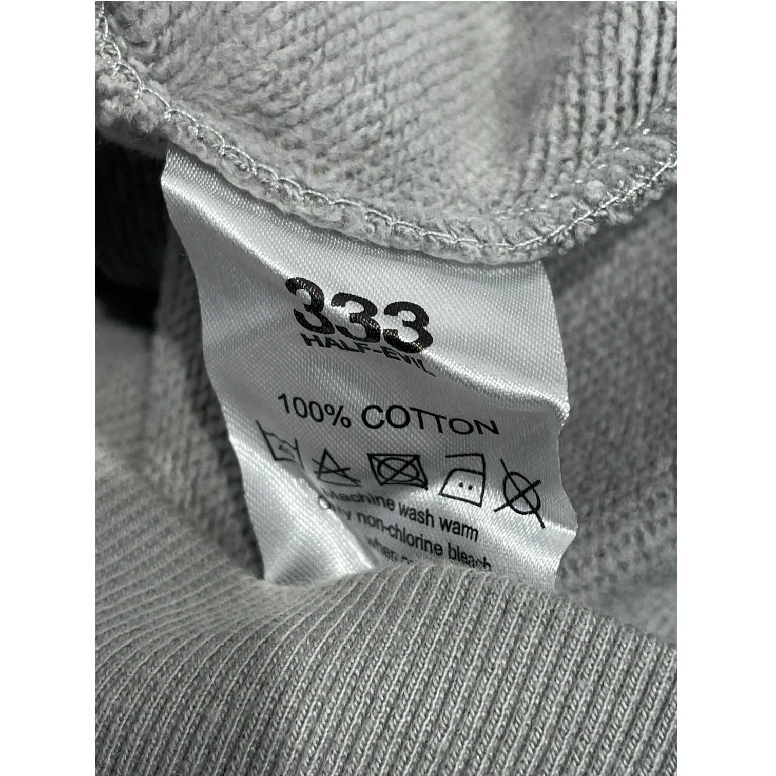 HALF EVIL/Hoodie/XXL/Graphic/Cotton/GRY/ATHLETIC DEPT. view 4