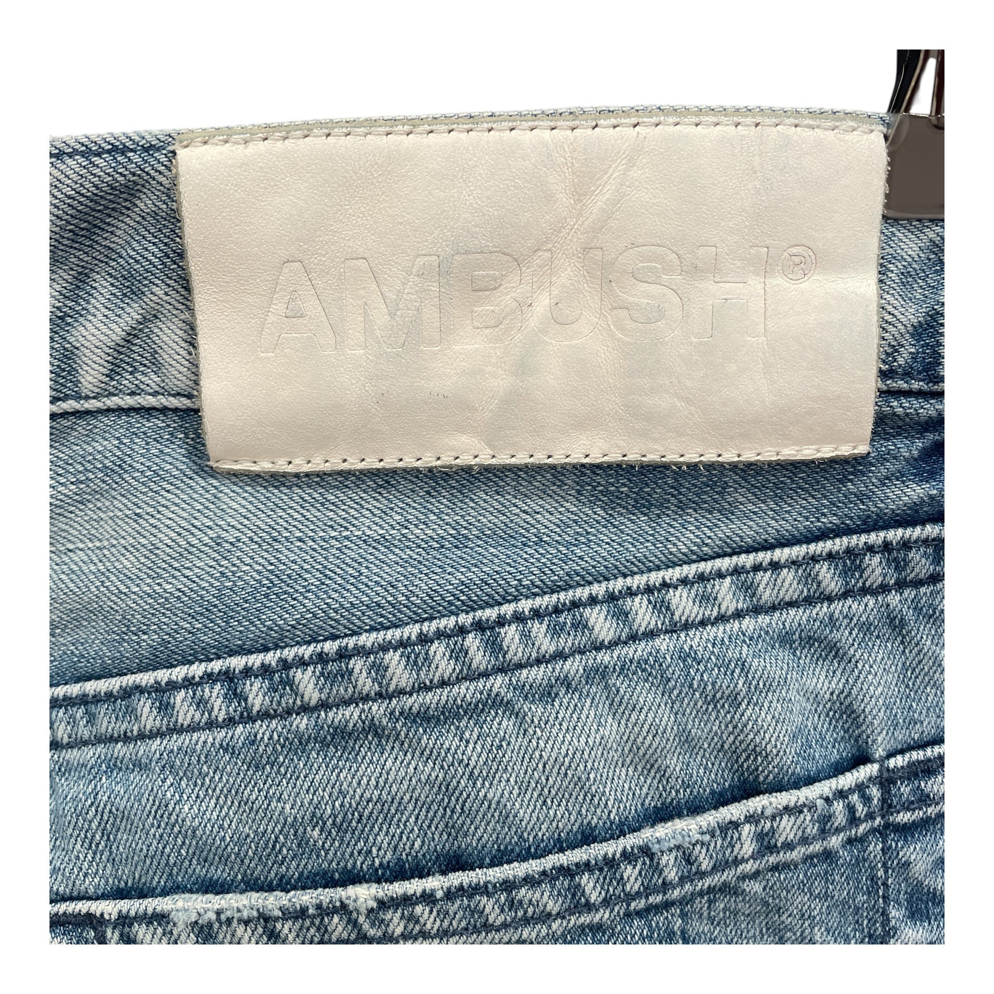 AMBUSH/Straight Pants/31/Cotton/IDG/BMYA002S21DEN001 view 4