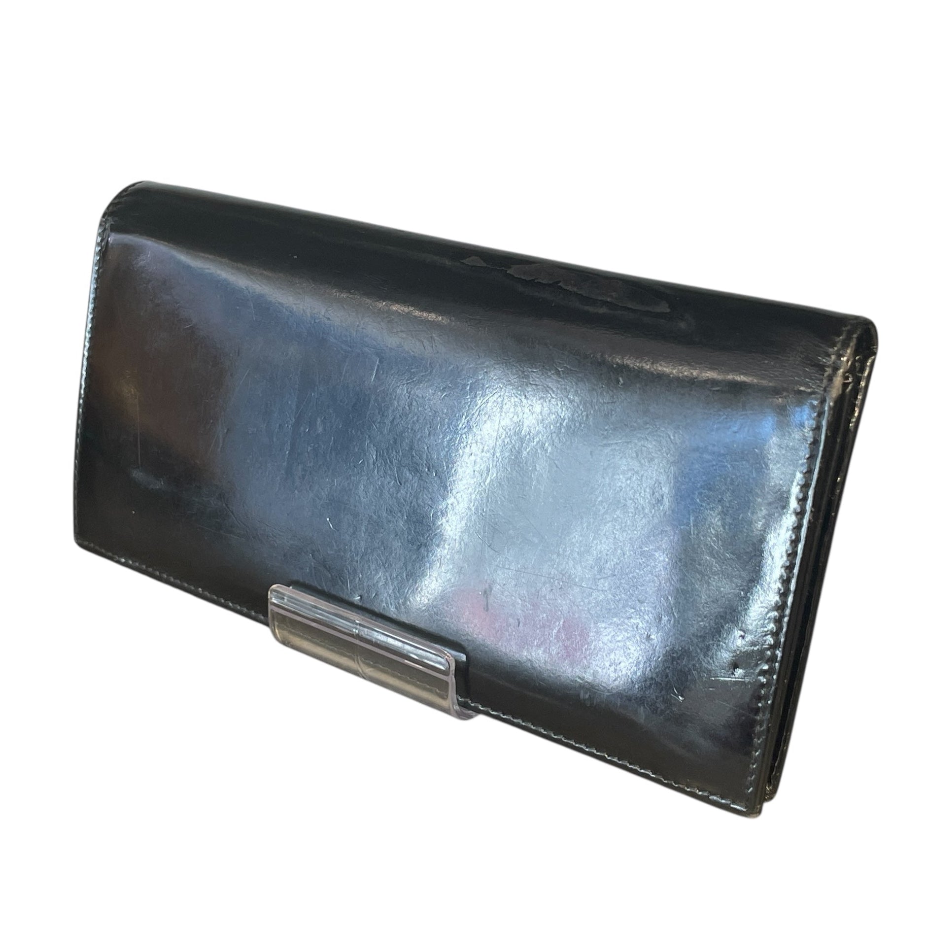 GUCCI/Wallet/Leather/BLK/BIFOLD view 2