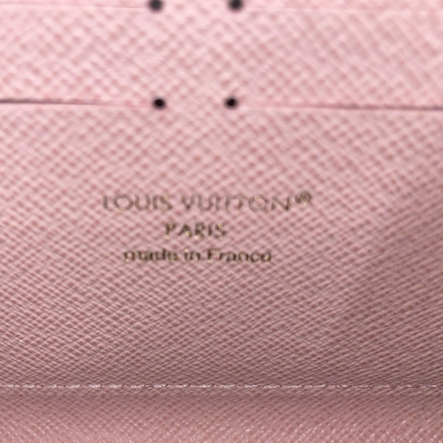 LOUIS VUITTON/Long Wallet/Monogram/Leather/BRW/L's/LV MONO CLEMENCE PNK INSIDE view 4
