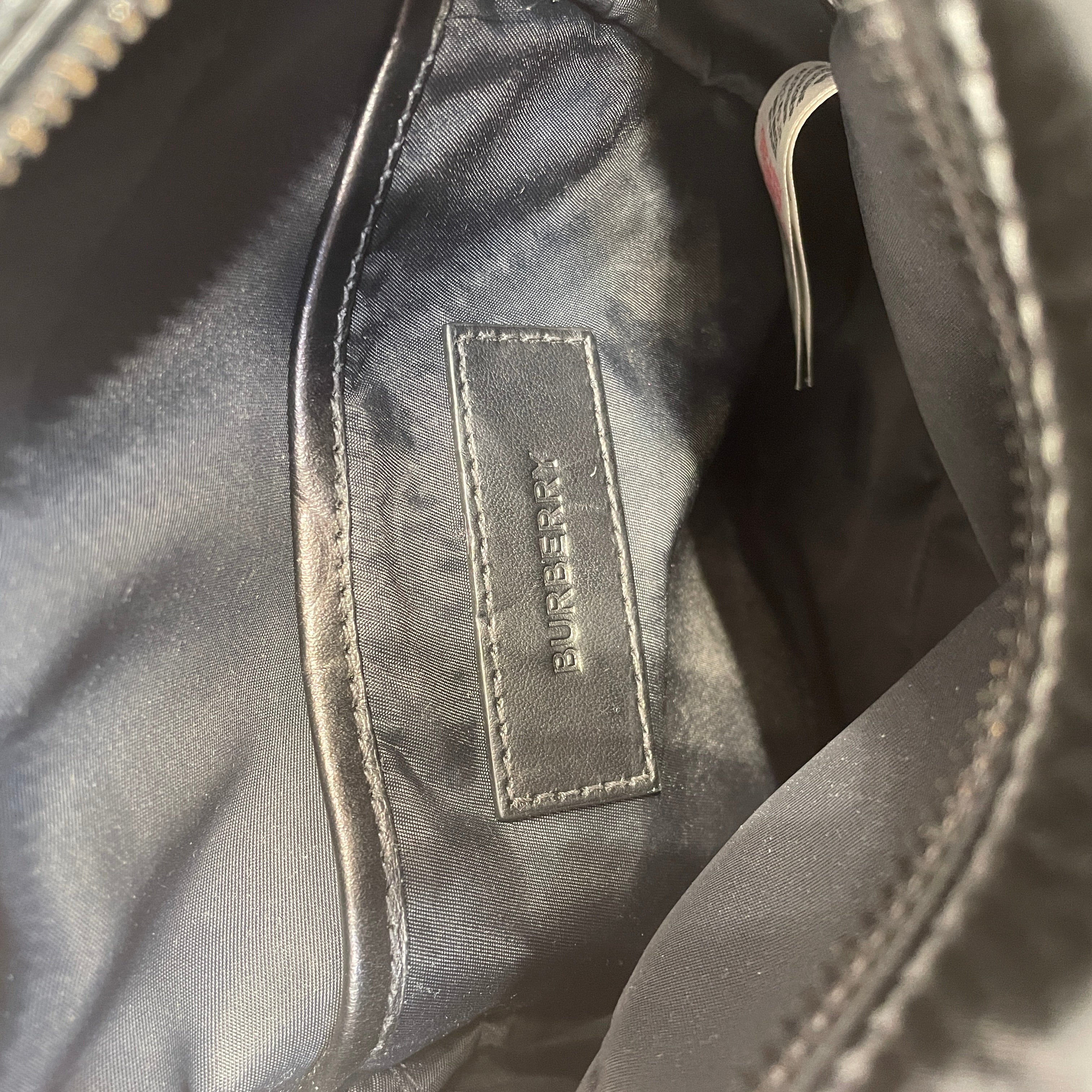 BURBERRY LONDON/Cross Body Bag/Polyester/BLK/ view 5