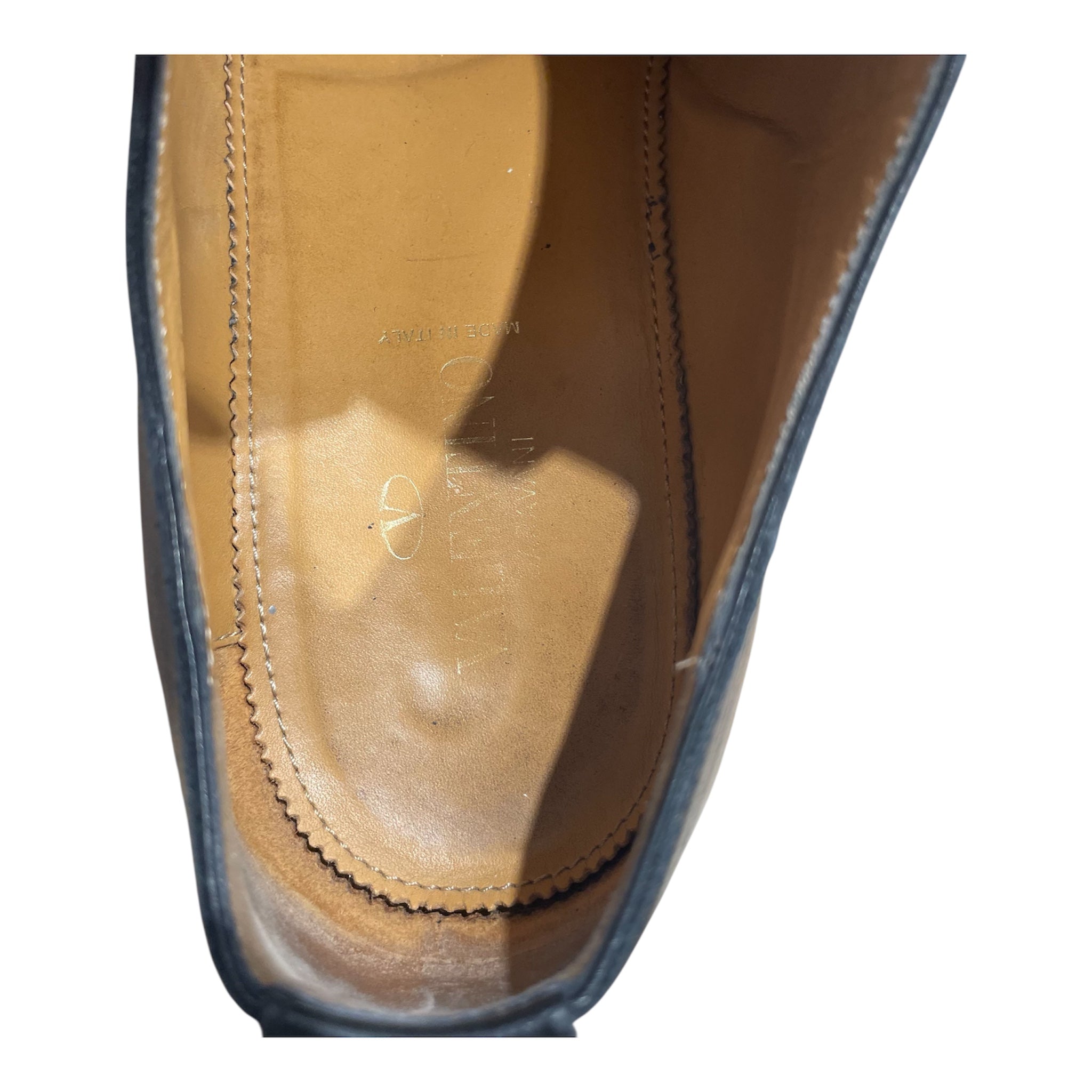 VALENTINO GARAVANI/Dress Shoes/US 11/Leather/BLK/LACE UP DERBY view 3