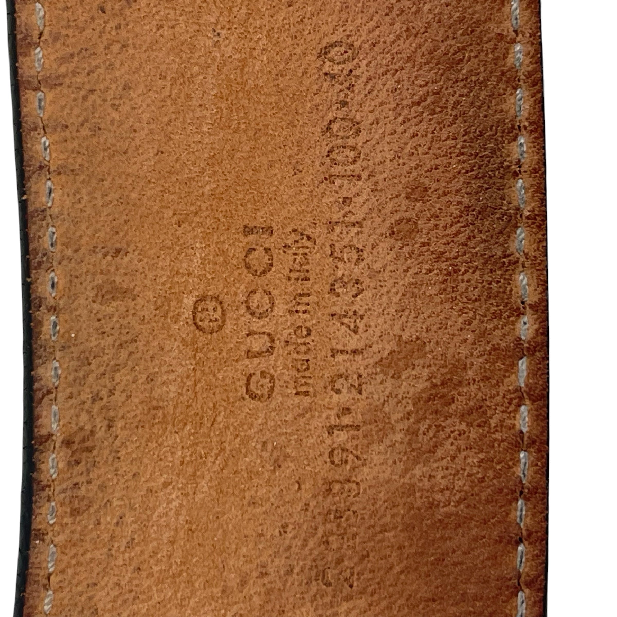 GUCCI/Belt/Leather/BLK/M's/#22389121435110040 view 4
