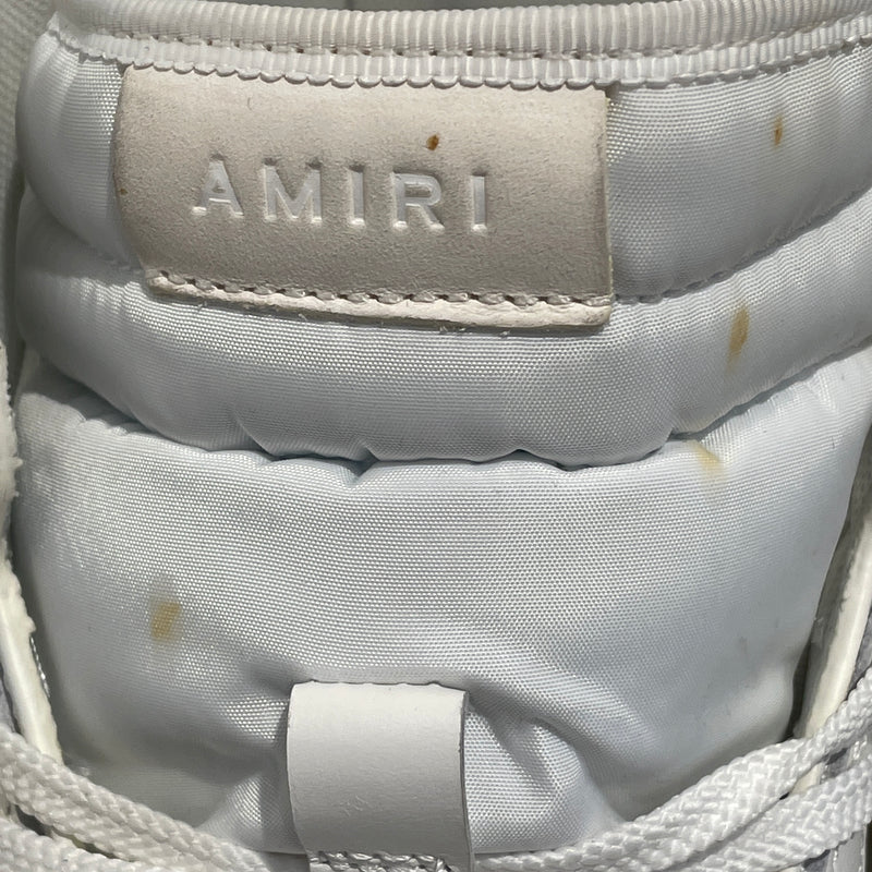 AMIRI/Hi-Sneakers/US 13/Leather/WHT/PXMFS007-100
