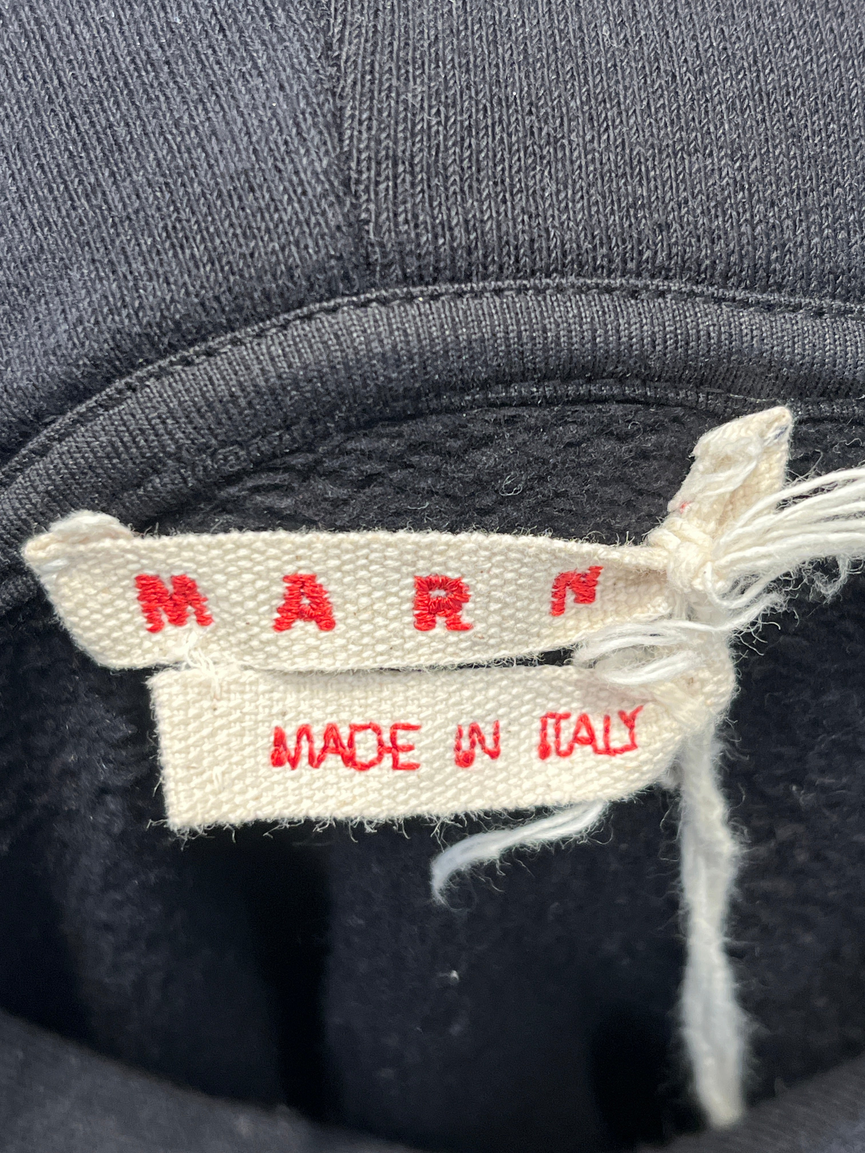 MARNI/Hoodie/L/Cotton/BLK/ view 3