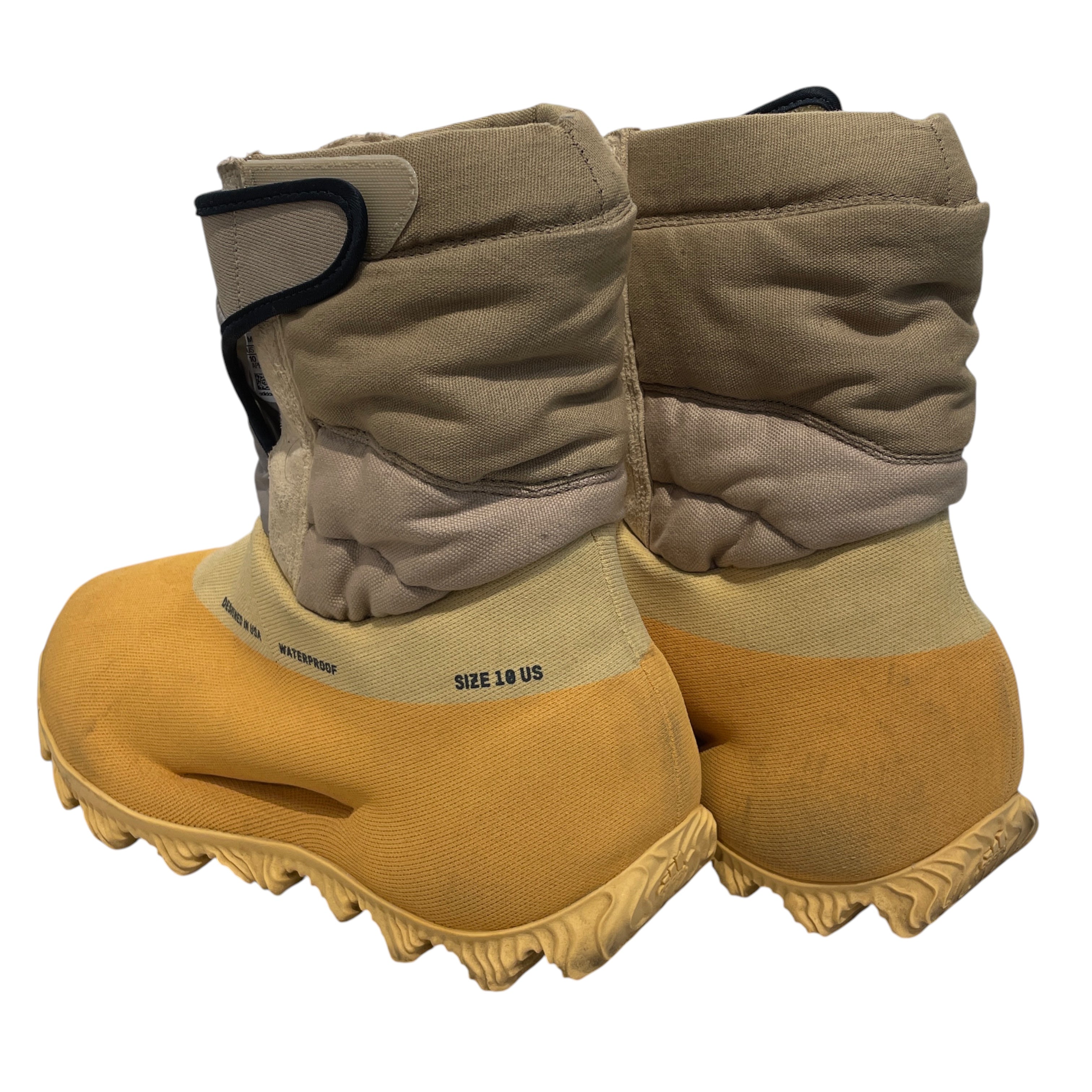 adidas/YEEZY/Hi-Sneakers/US 10/Cotton/IVR/KNIT RNR SULFUR view 2