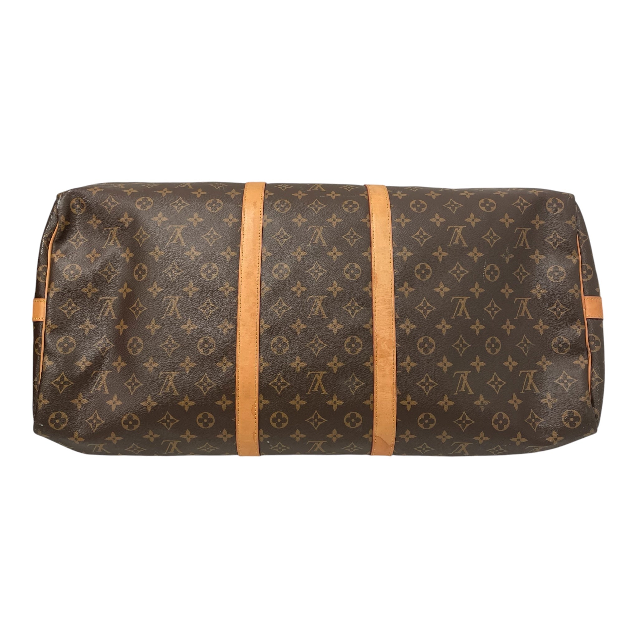 LOUIS VUITTON/Luggage/Hombre Check/Leather/BRW/Monogram Duffel view 3