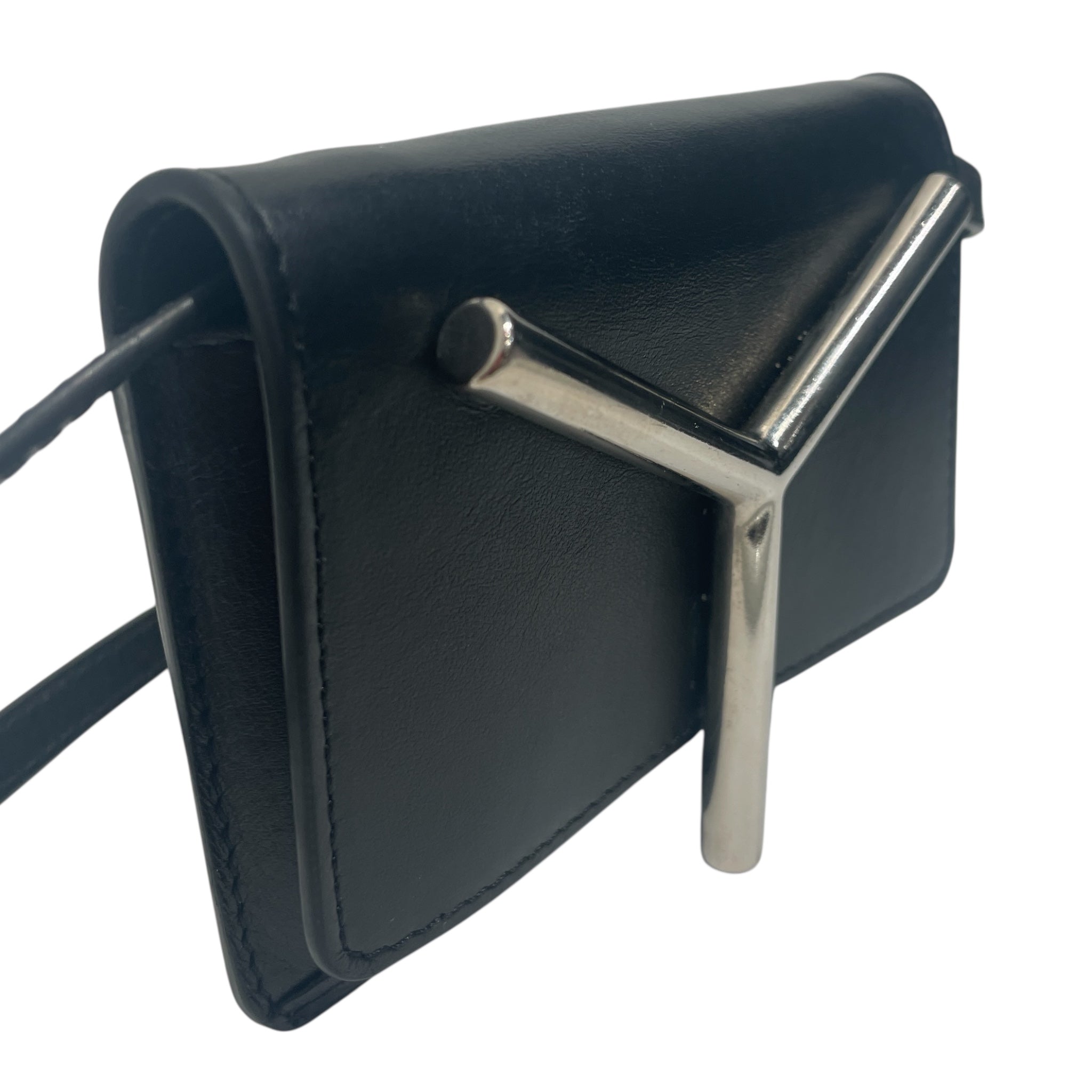Y/PROJECT/Cross Body Bag/Leather/BLK/MINI WALLET WITH Y LOGO view 5