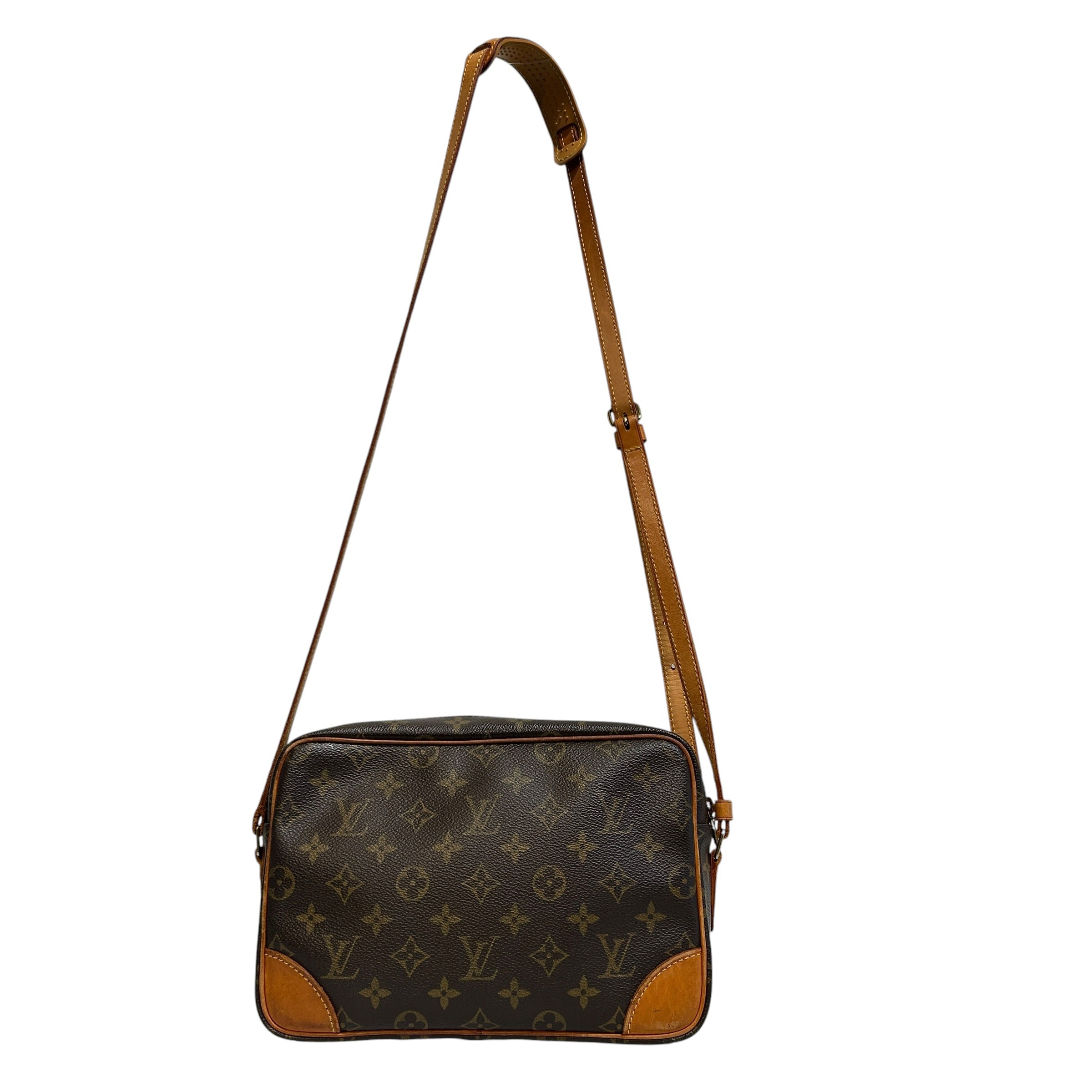 LOUIS VUITTON/Cross Body Bag/Monogram/Leather/BRW/Trocadero 27 view 2