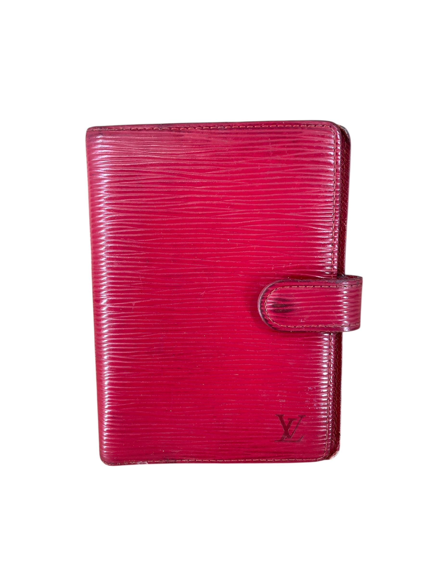 LOUIS VUITTON///Wallet/--/Plain/Leather/RED/M [Designers] Luxury/ view 1