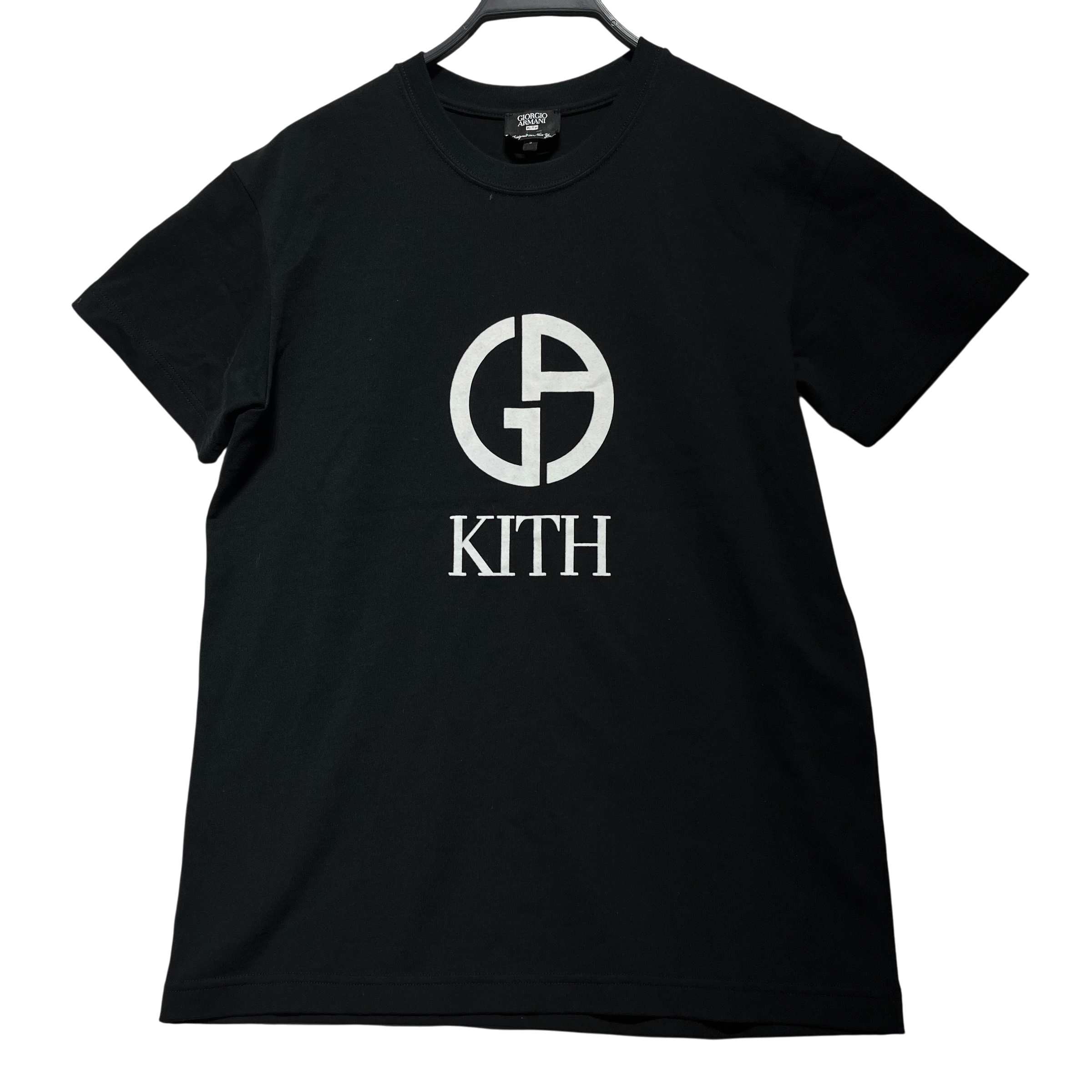 GIORGIO ARMANI/KITH/T-Shirt/S/Cotton/BLK/ view 1
