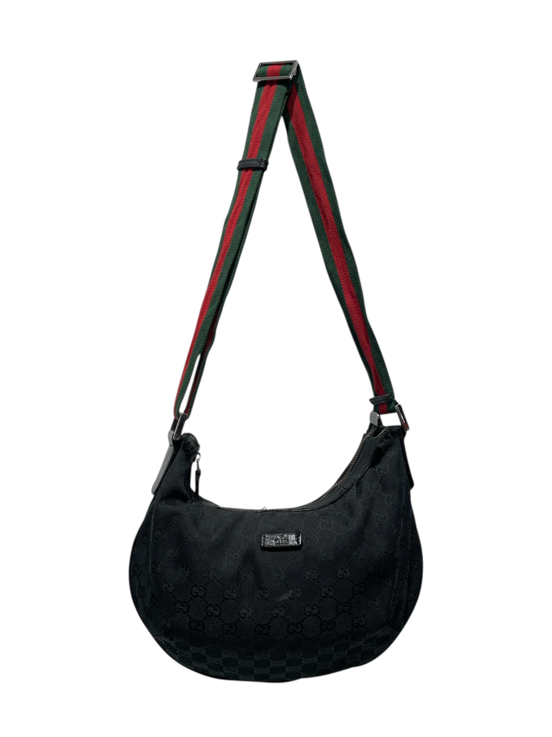 GUCCI/Bag/Cotton/BLK/shoulder bag view 1