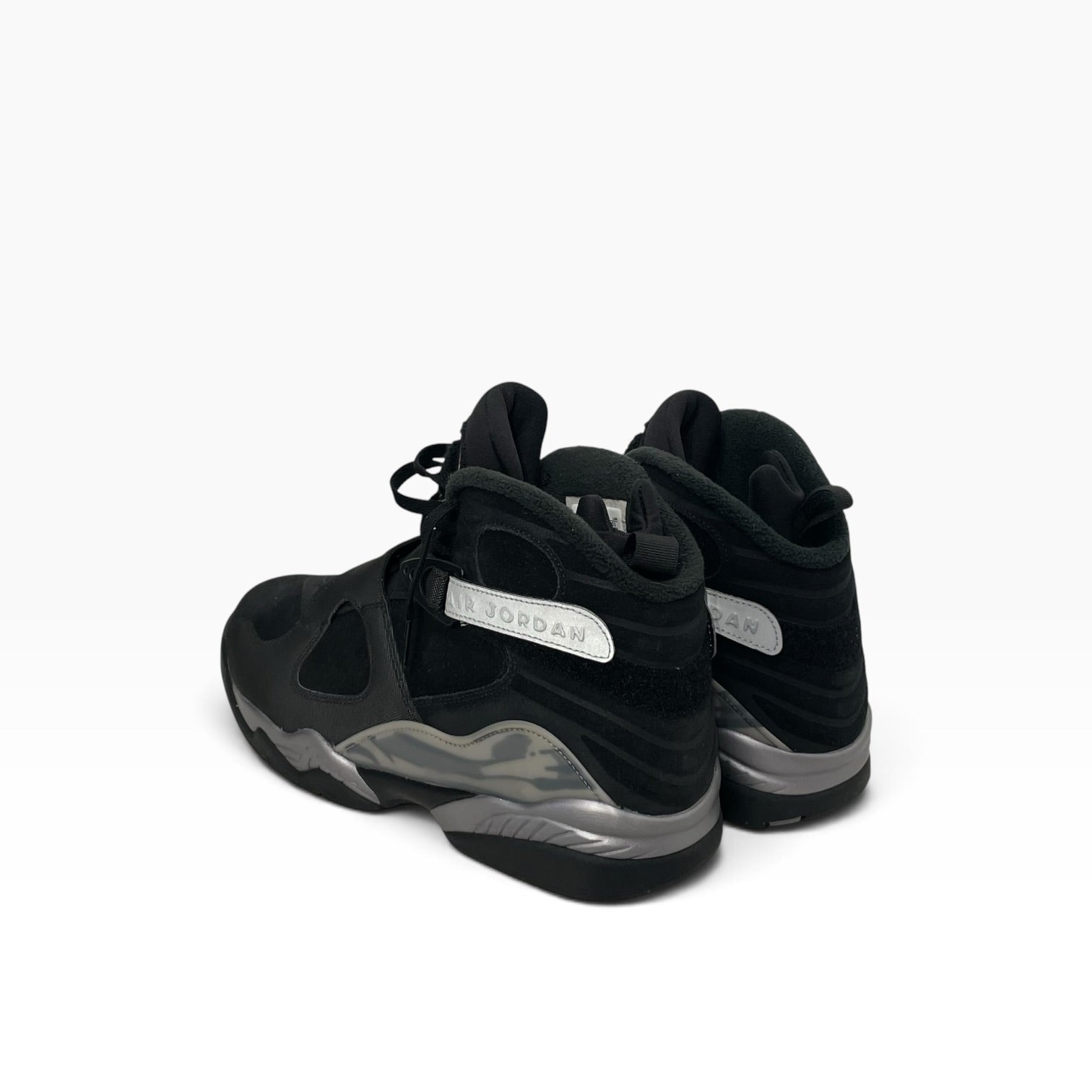 NIKE/Hi-Sneakers/US 12.5/BLK/JORDAN 8 RETRO GUNSMOKE view 2