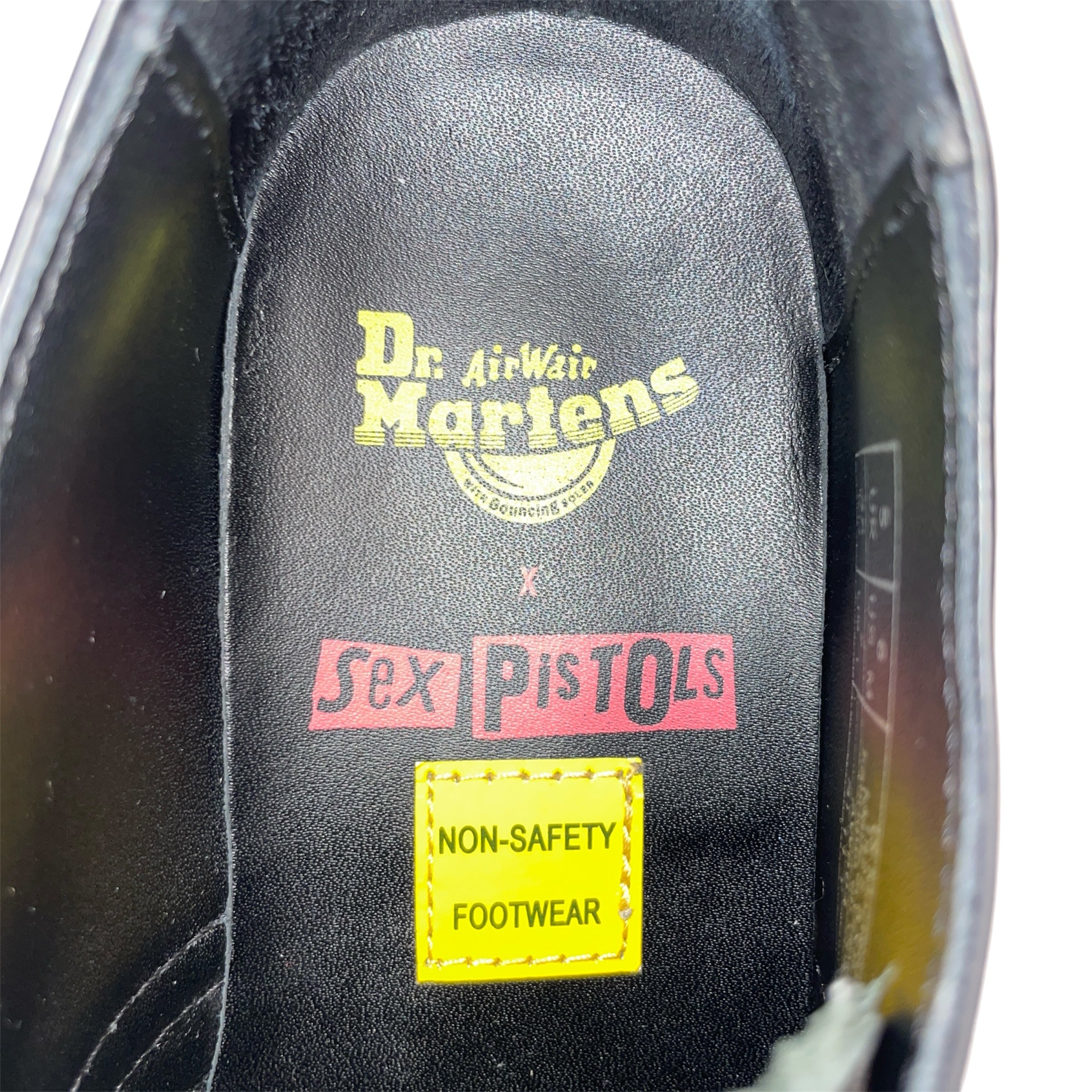 Dr.Martens/Shoes/US 7/Acrylic/BLK/SEX PISTOLS view 3