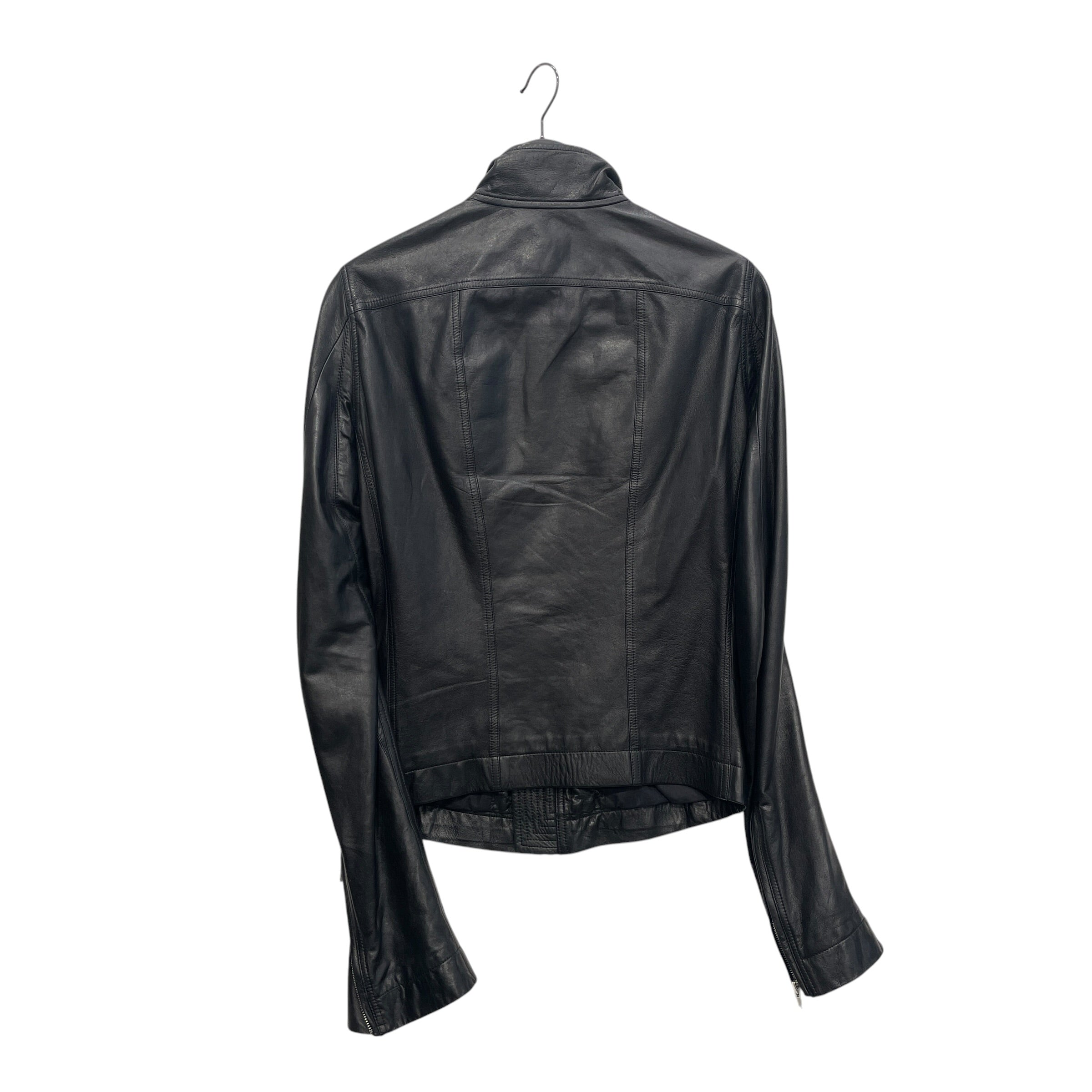 Rick Owens/Leather Jkt/48/Leather/BLK/MOLLINO JACKET view 2