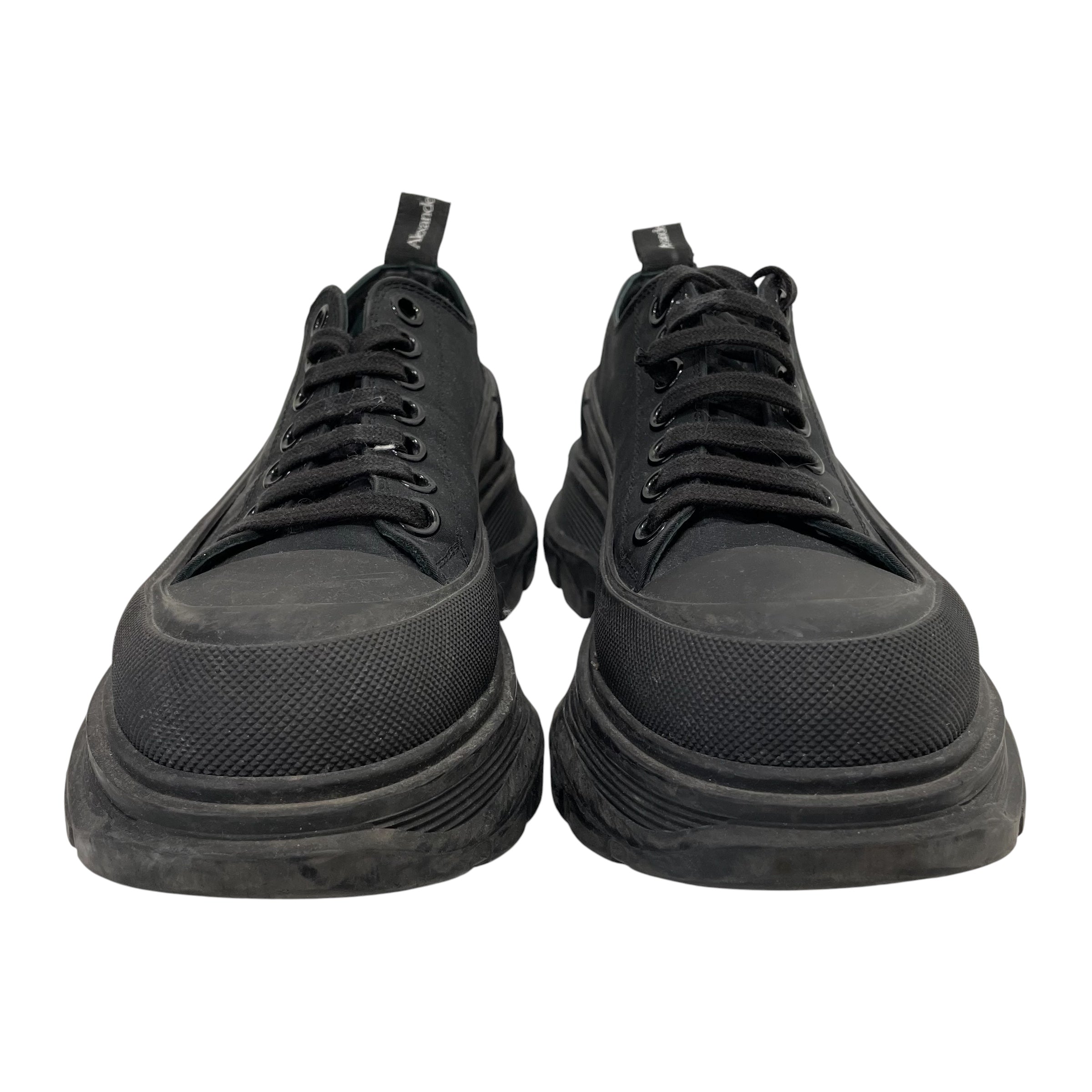 Alexander McQueen/Low-Sneakers/US 7.5/BLK/TREAD SLICK "MCQUEEN" view 3