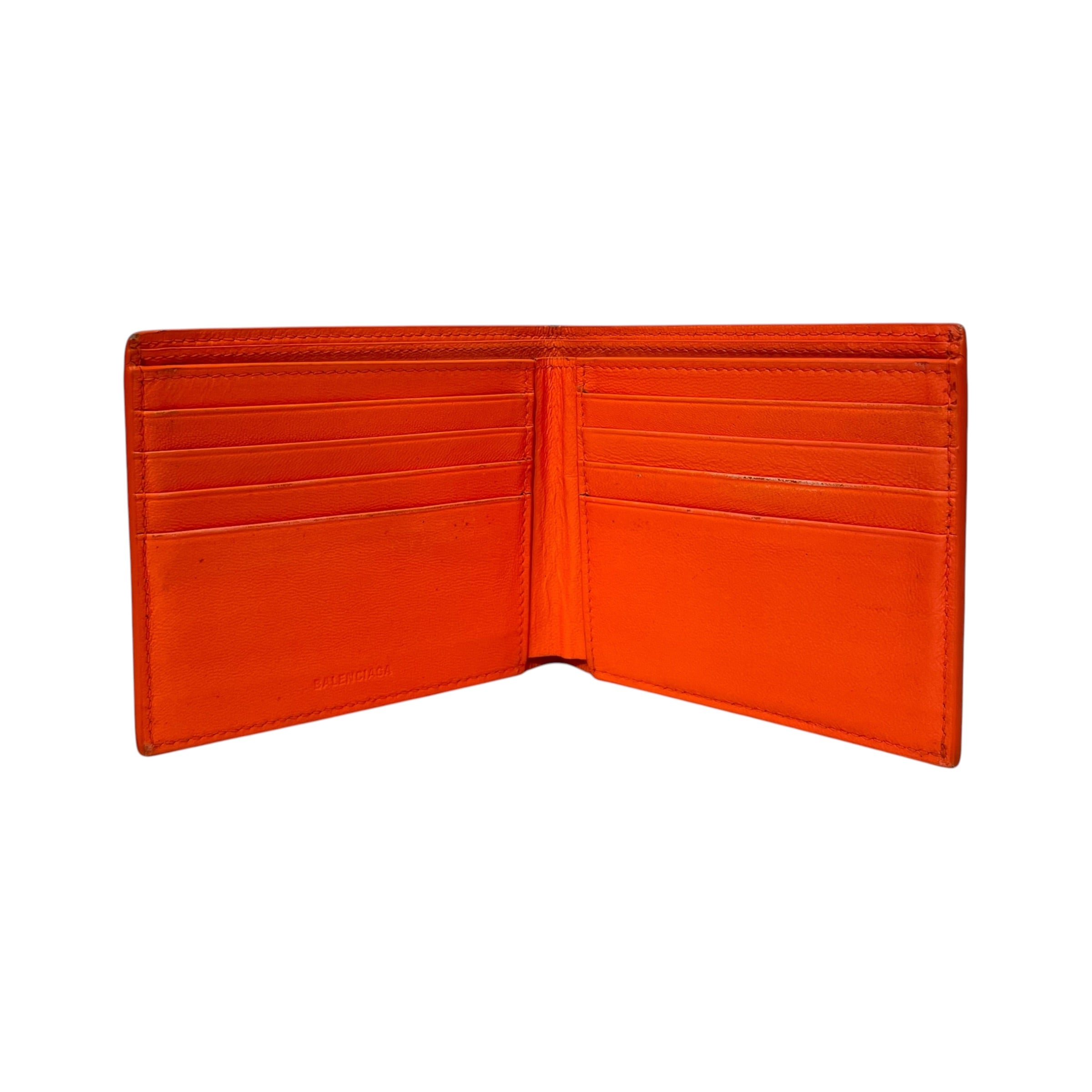 BALENCIAGA/Bifold Wallet/Leather/ORN/M's/ view 3
