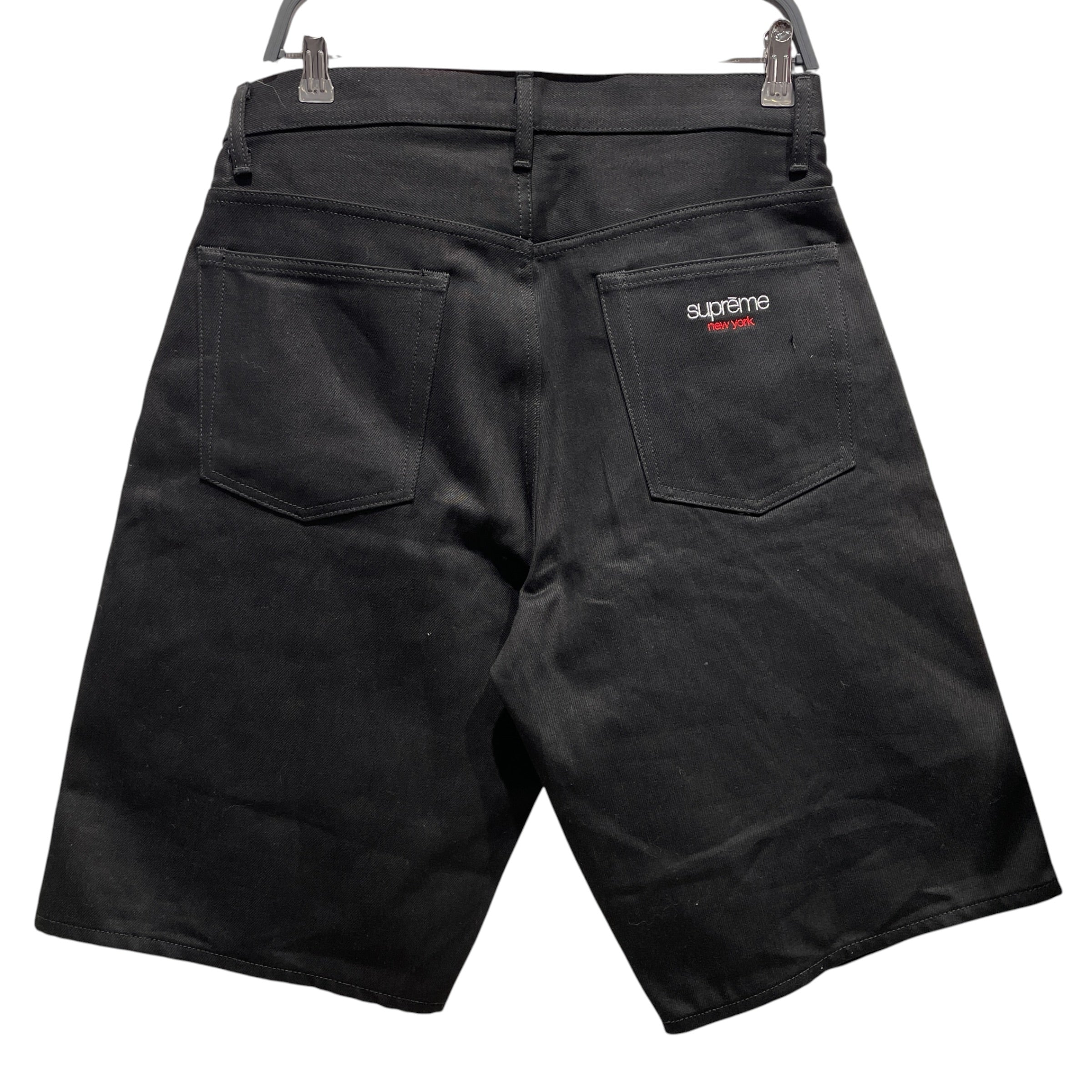 Supreme/Shorts/30/Cotton/BLK/Rigid Baggy Selvedge Jorts view 2
