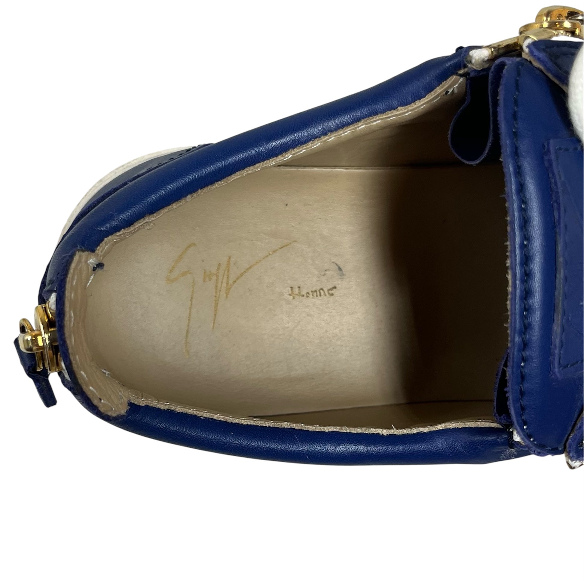 GIUSEPPE ZANOTTI DESIGN/Low-Sneakers/EU 43/BLU/ view 3